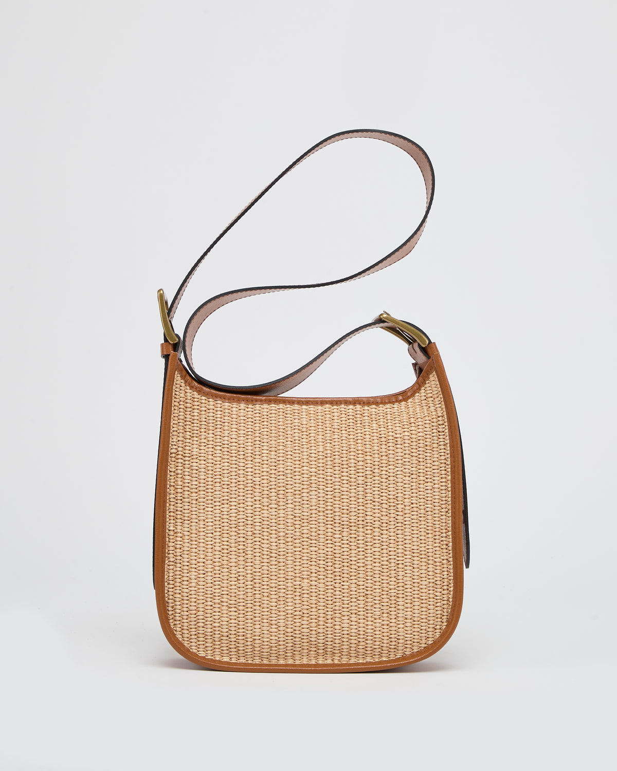 Odette raffia camel