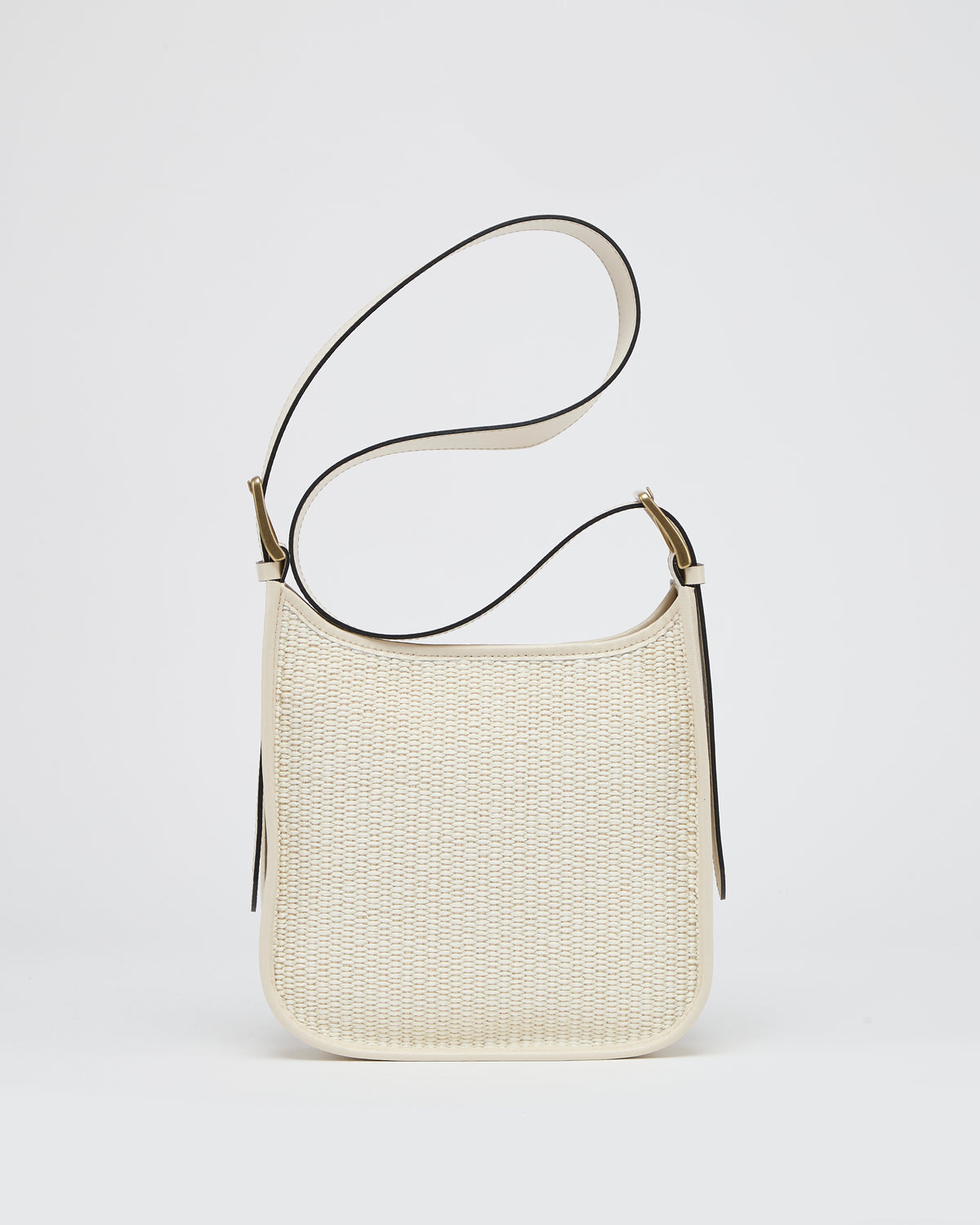 Odette rafia total bianco
