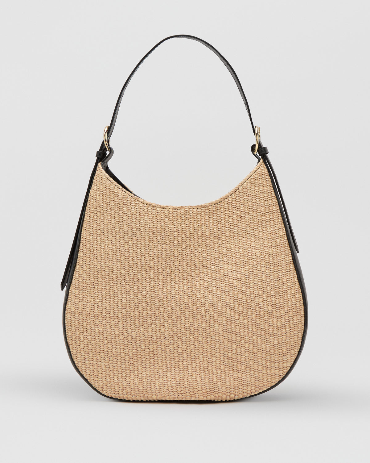 Constance raffia black