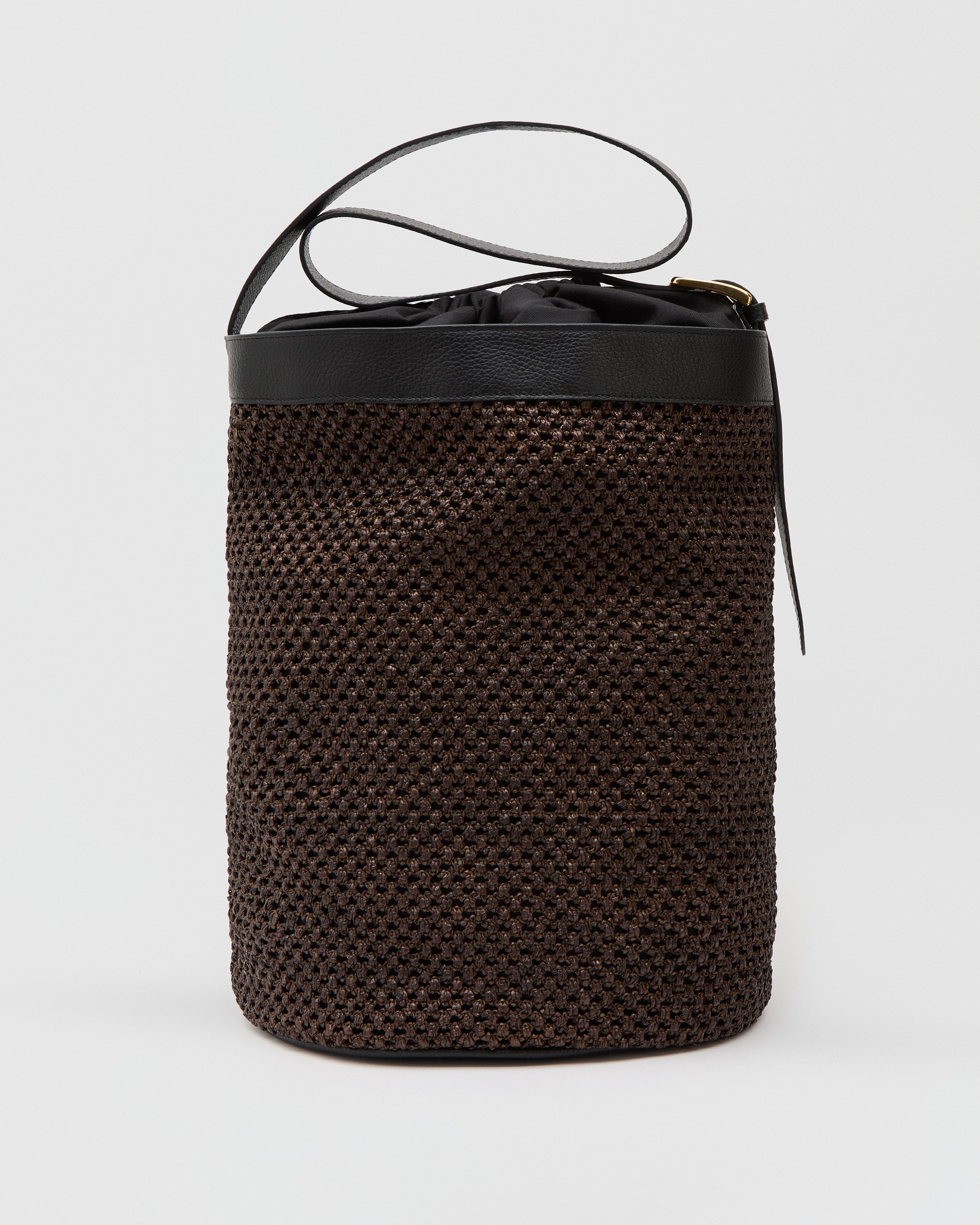 Huguette Maxi raffia brown