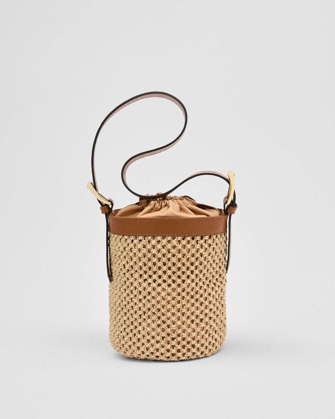 Huguette raffia camel