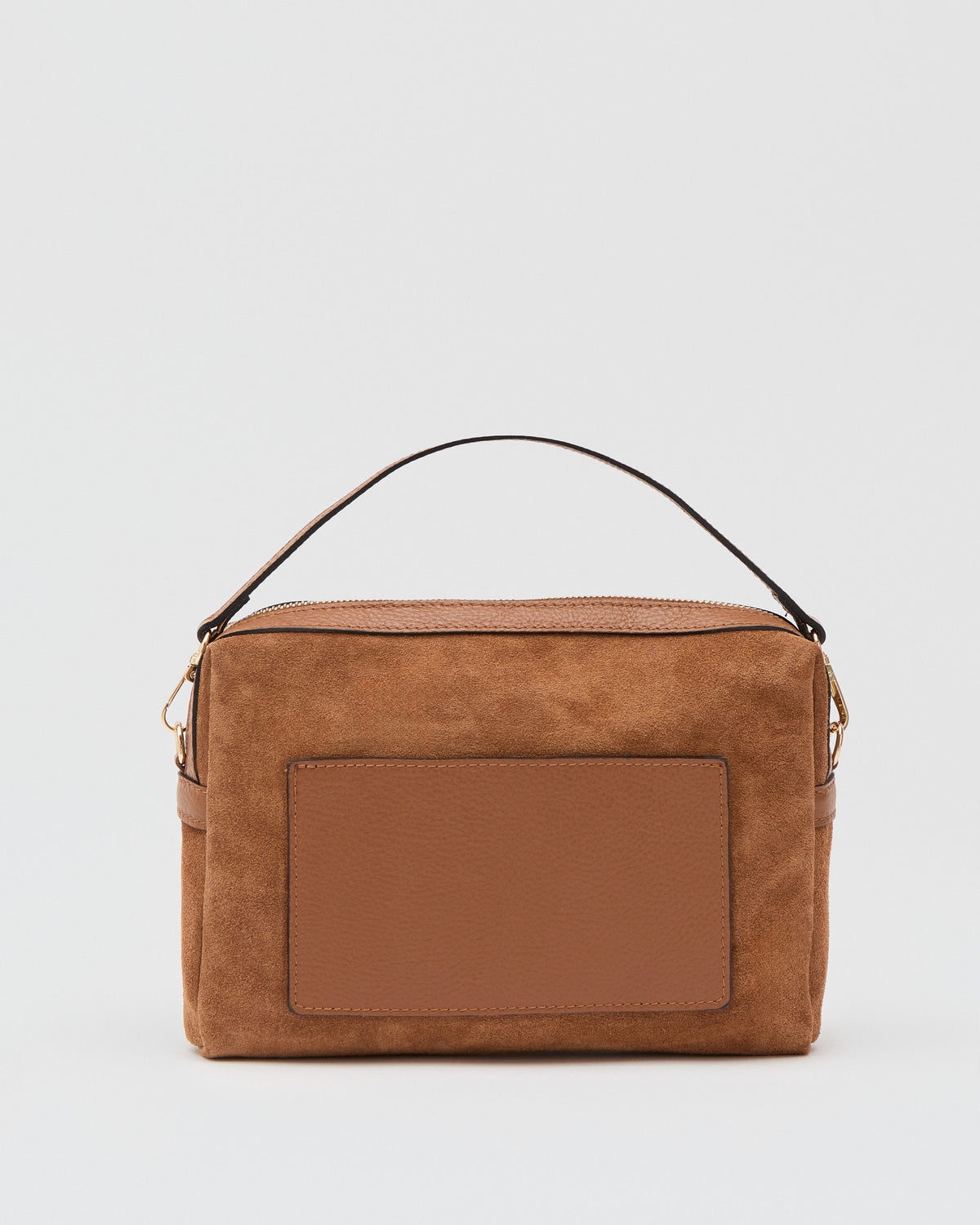 Virginie maxi suede camel
