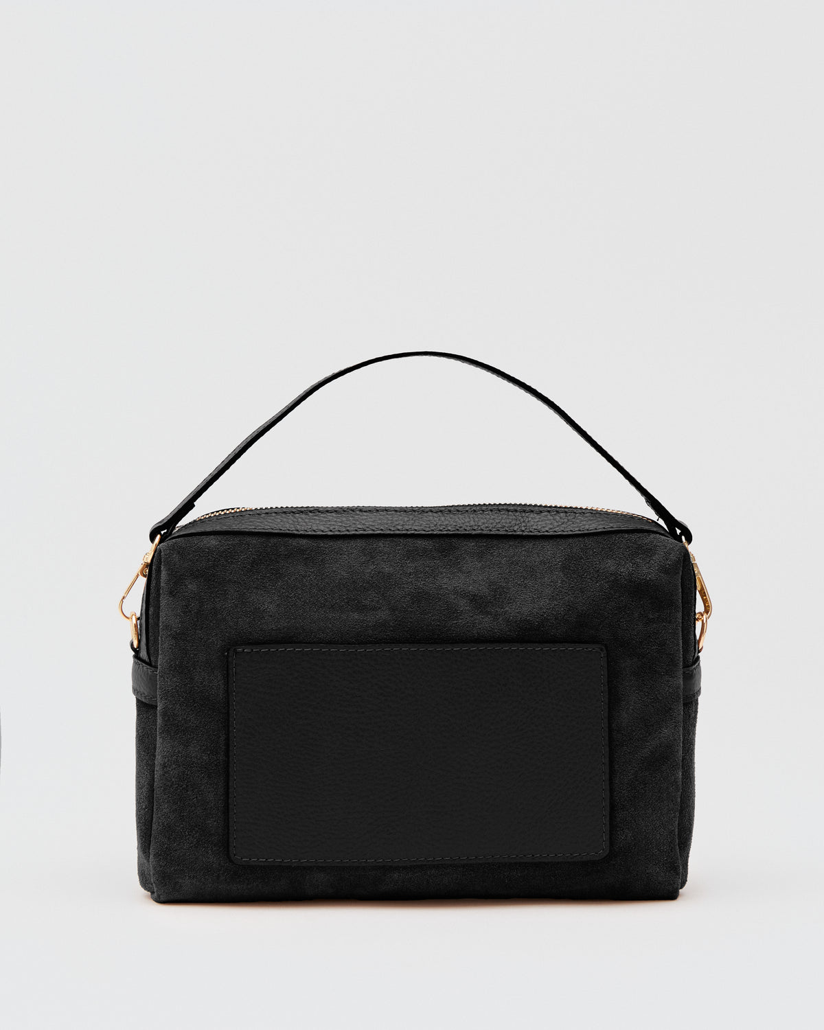 Virginie maxi suede black