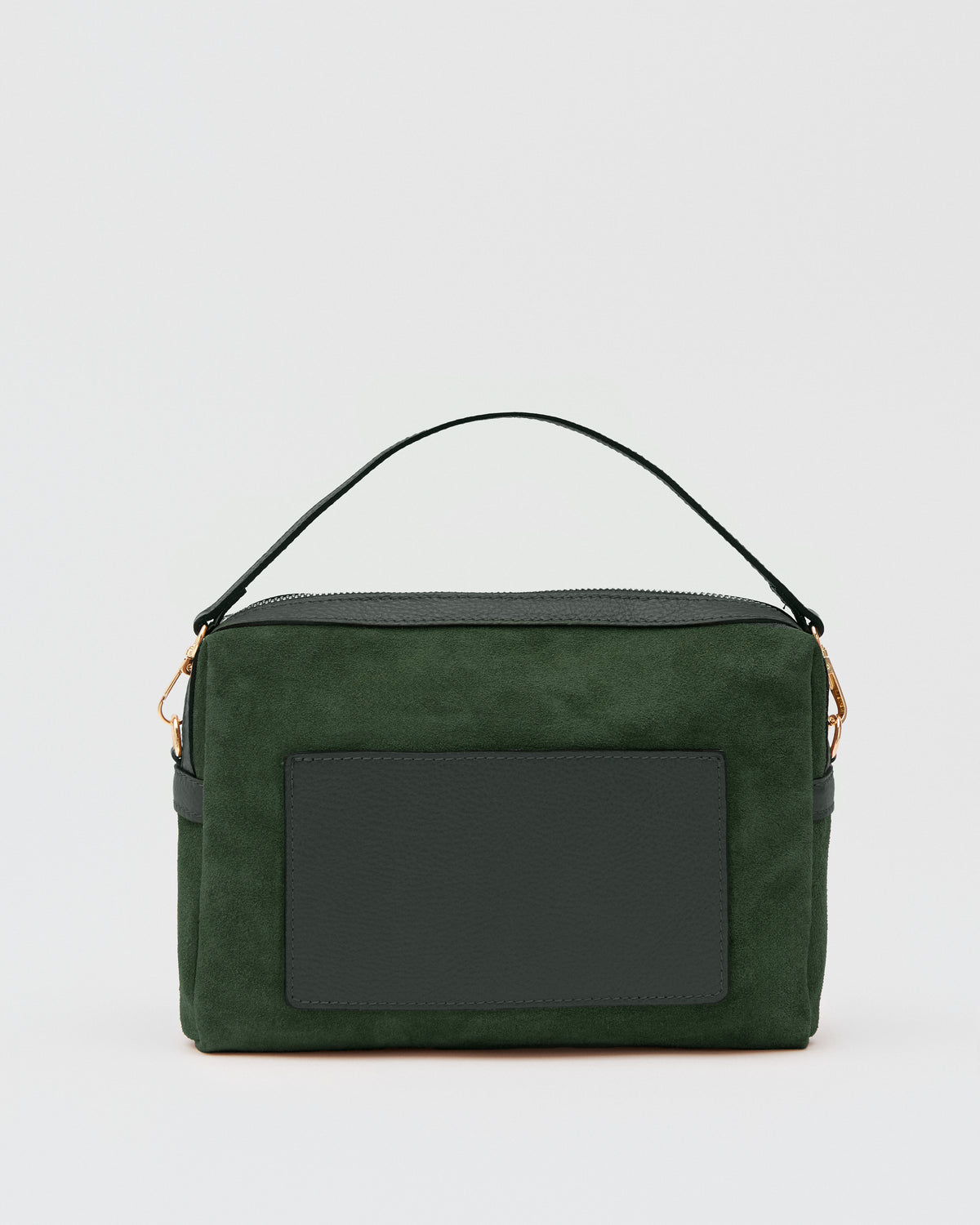 Virginie maxi suede green
