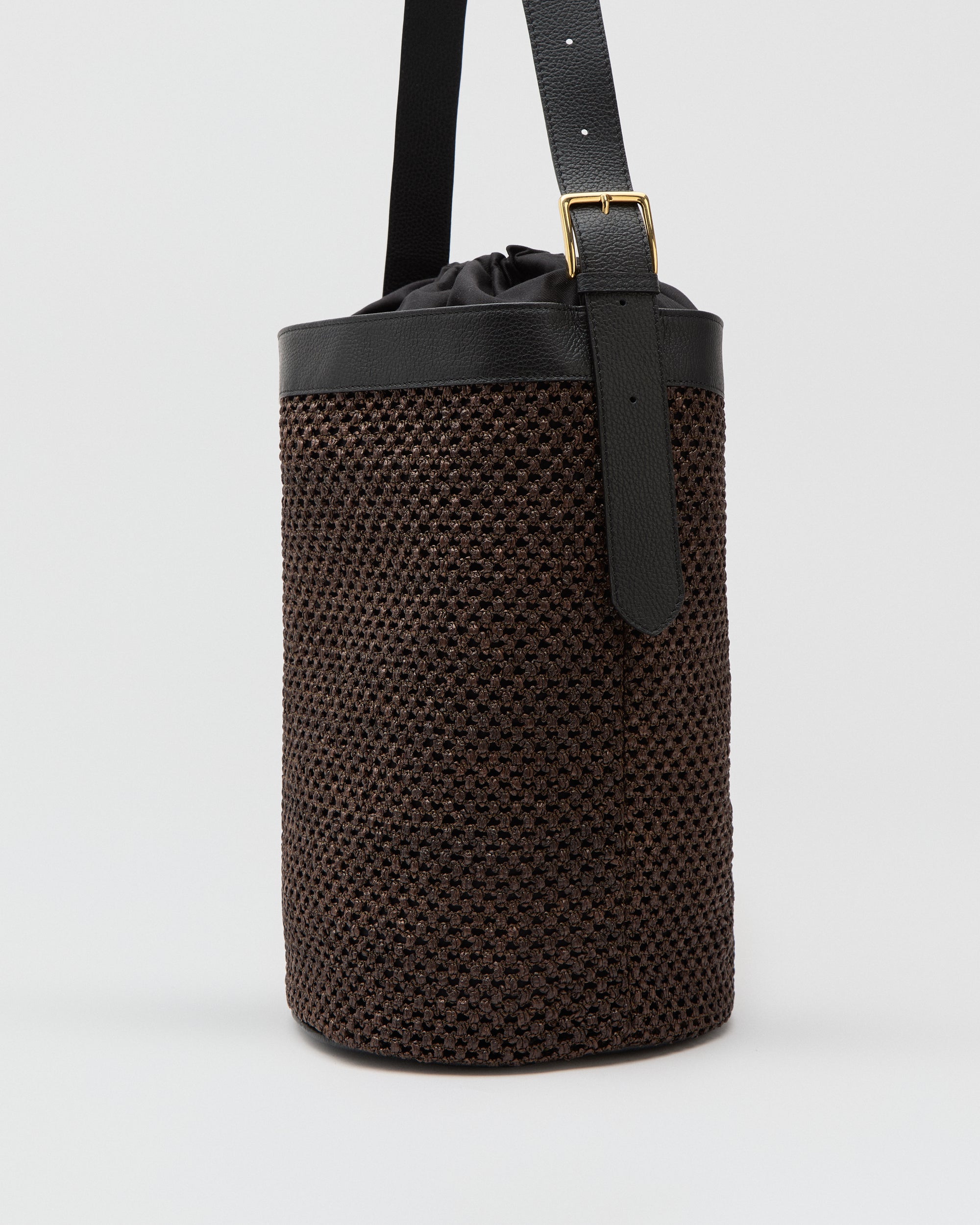 Huguette Maxi raffia brown