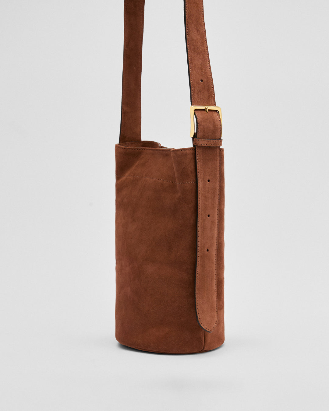 Jade suede camel
