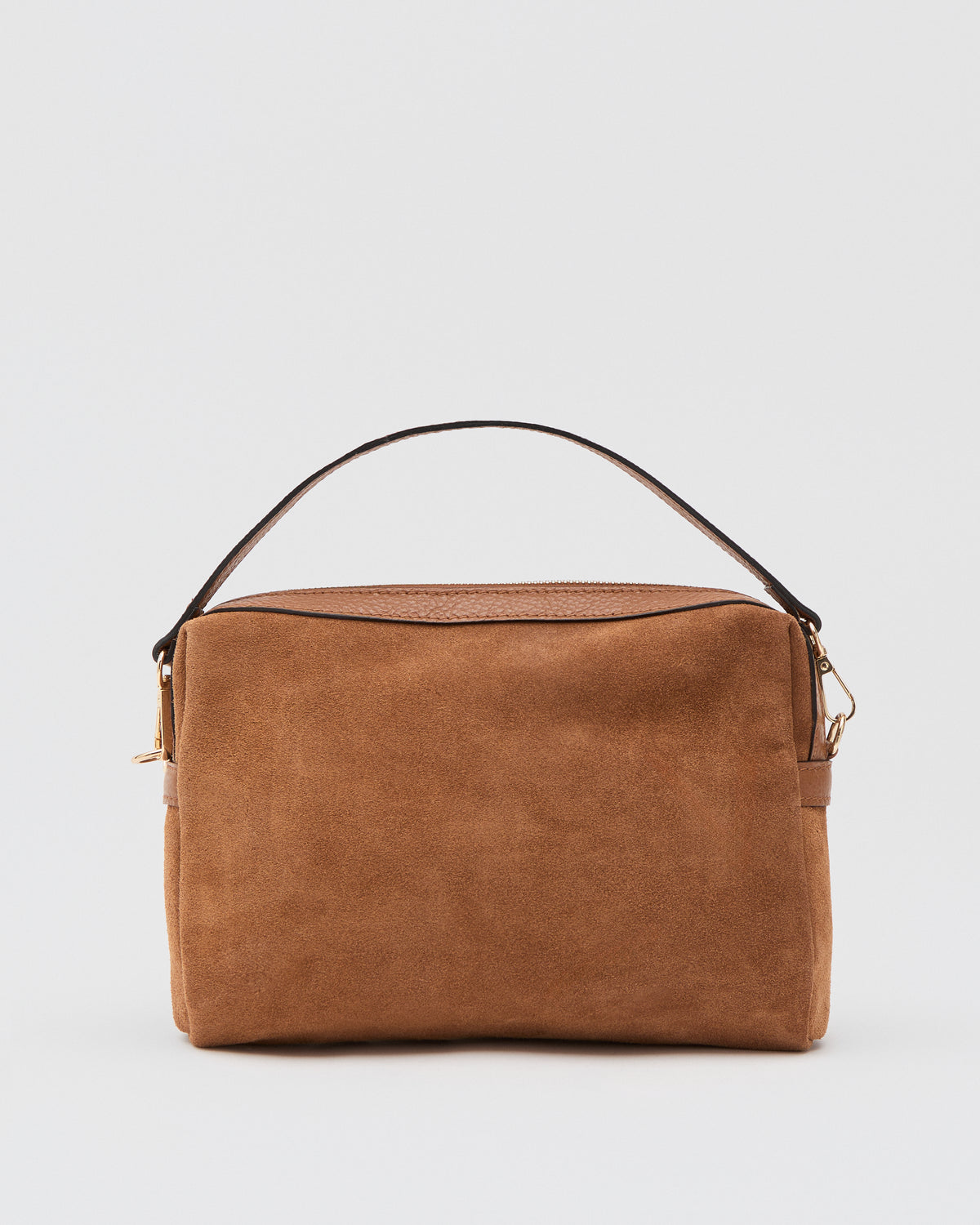 Virginie maxi suede camel