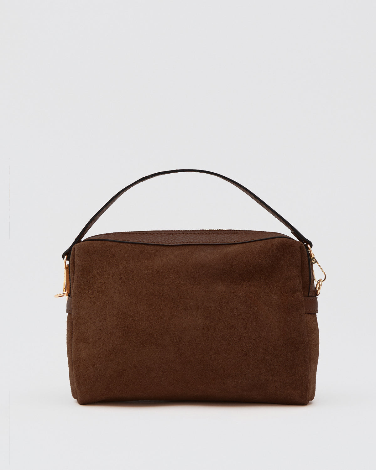 Virginie maxi en daim brun
