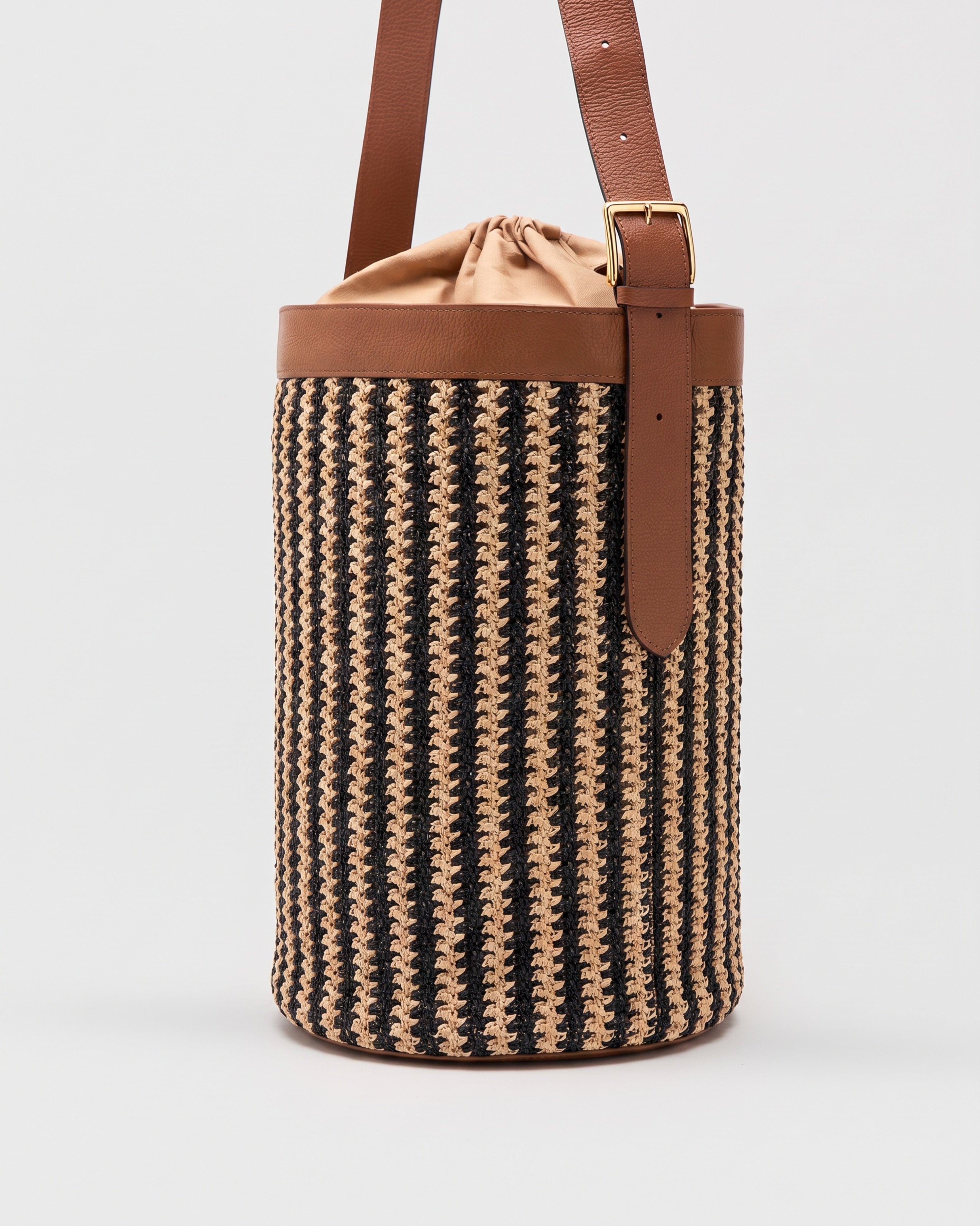 Huguette maxi raffia stripes