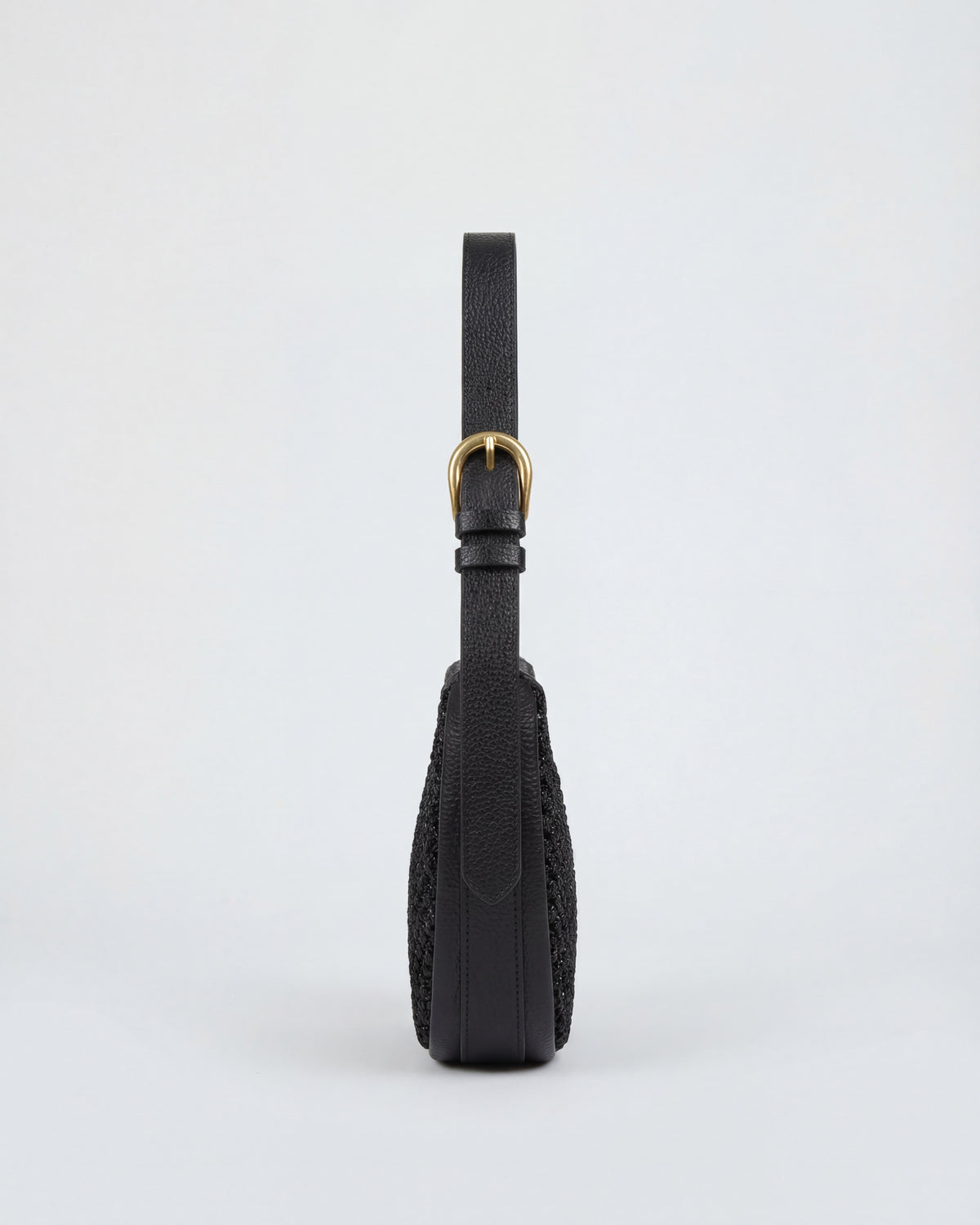 Lou raffia black