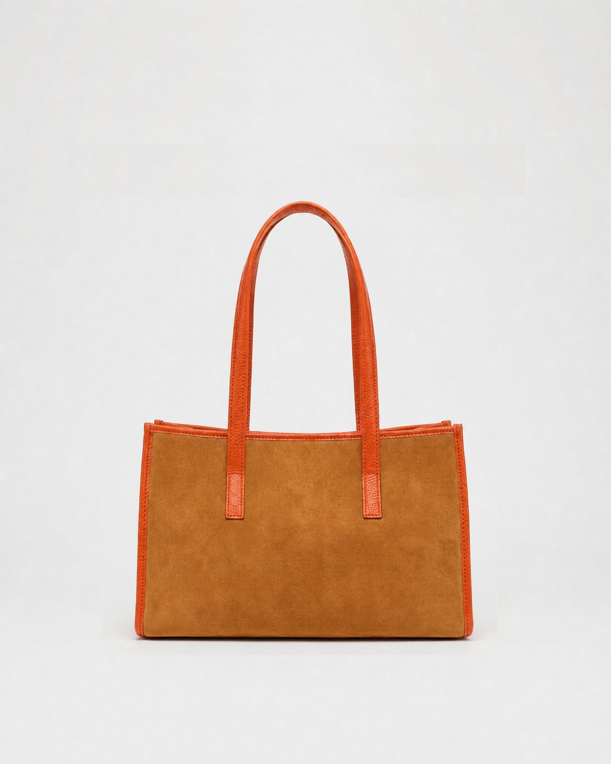 Mini Camille suede arancione