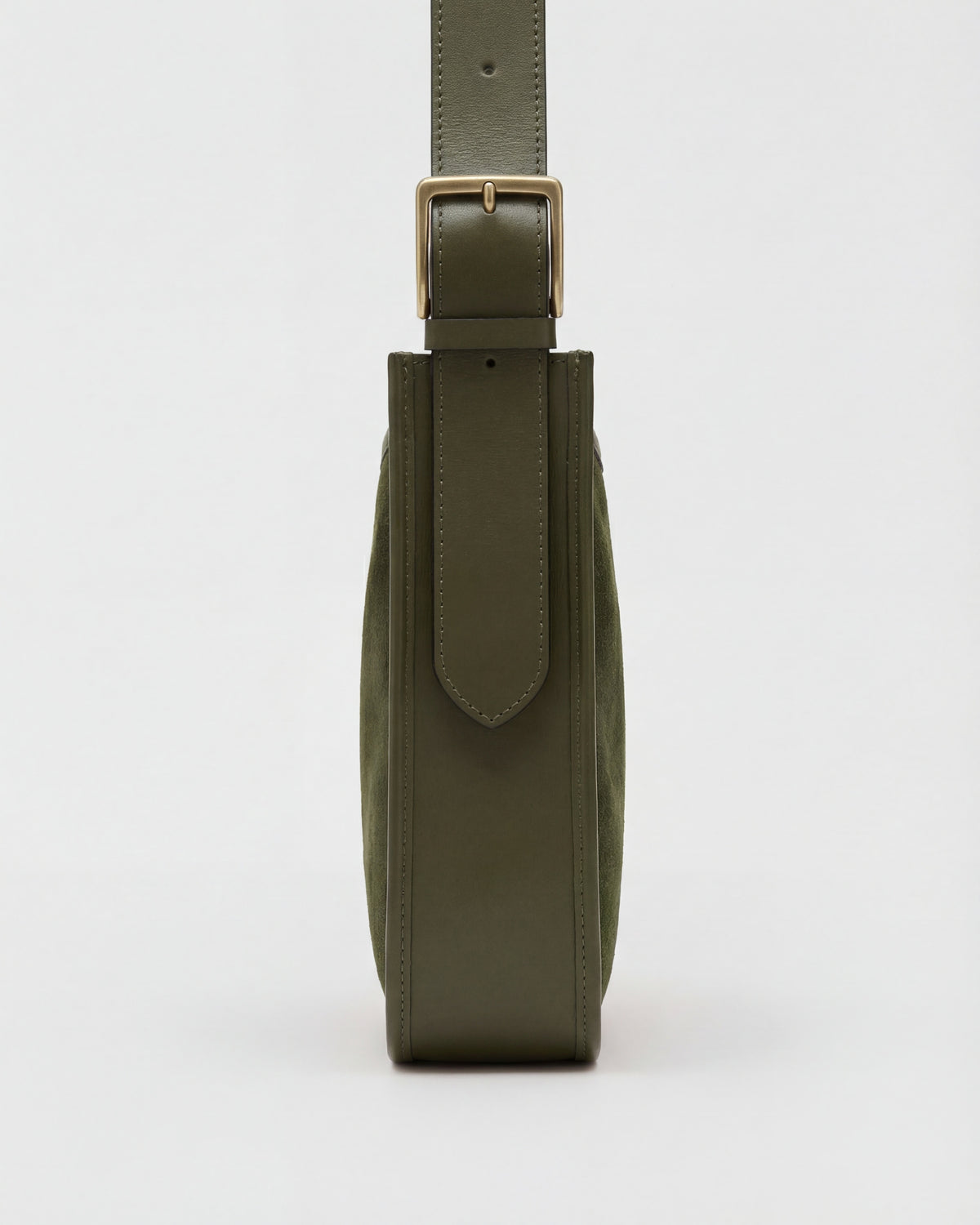 Odette en daim vert