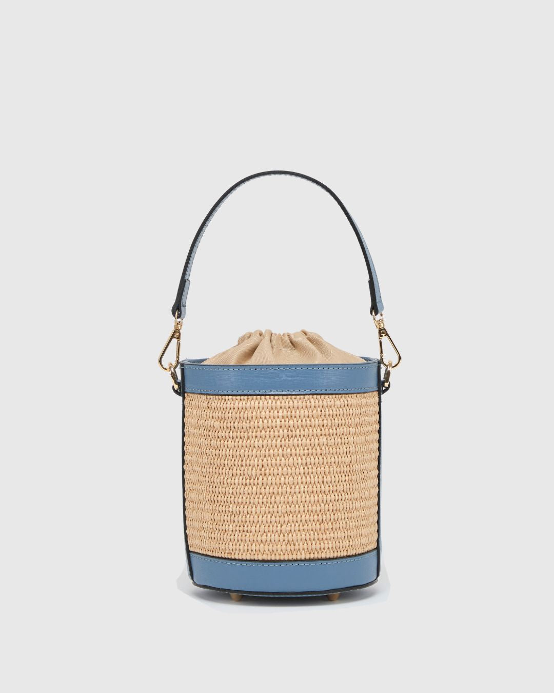 Angèle raffia light blue