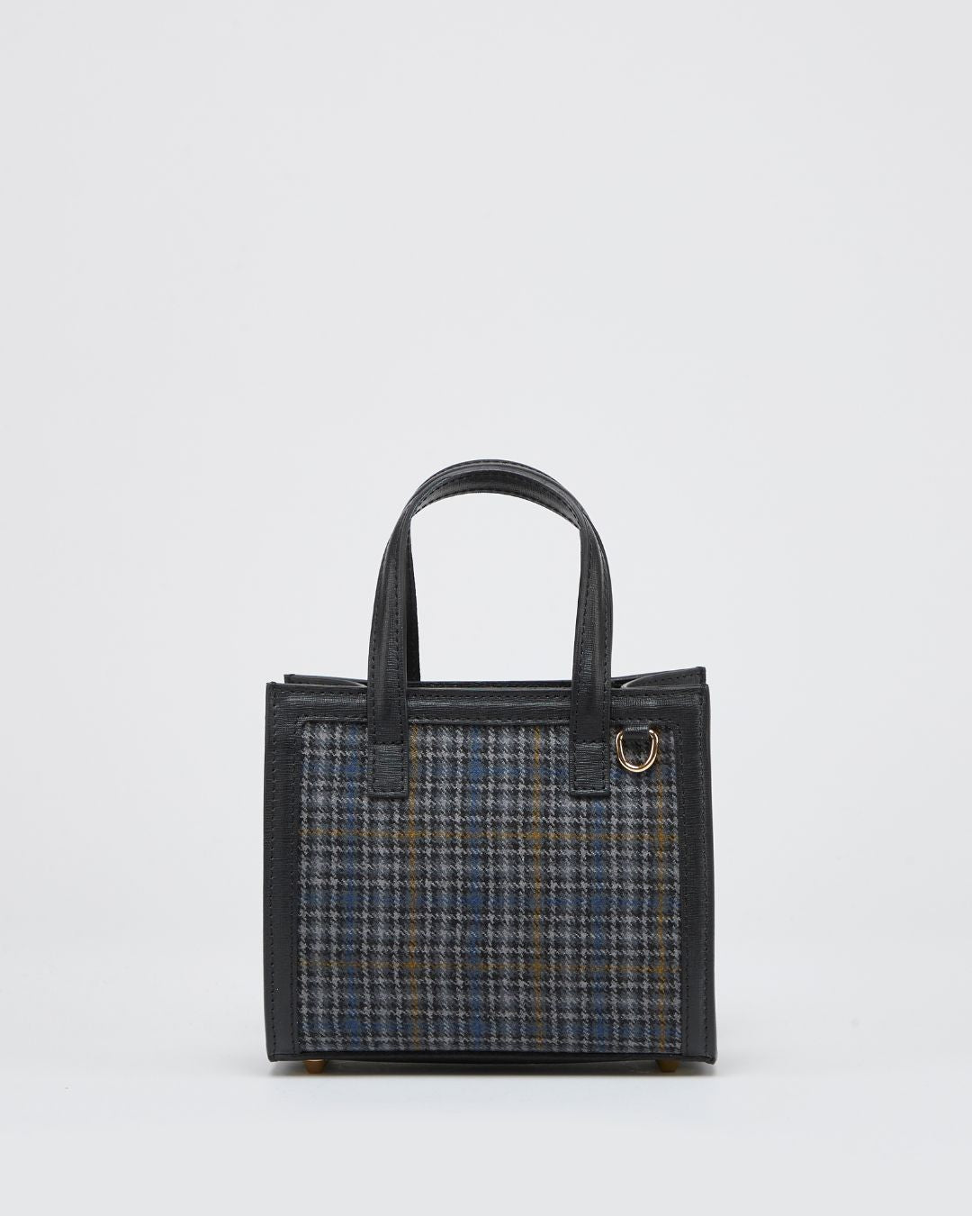Mini Sophie tartan nero