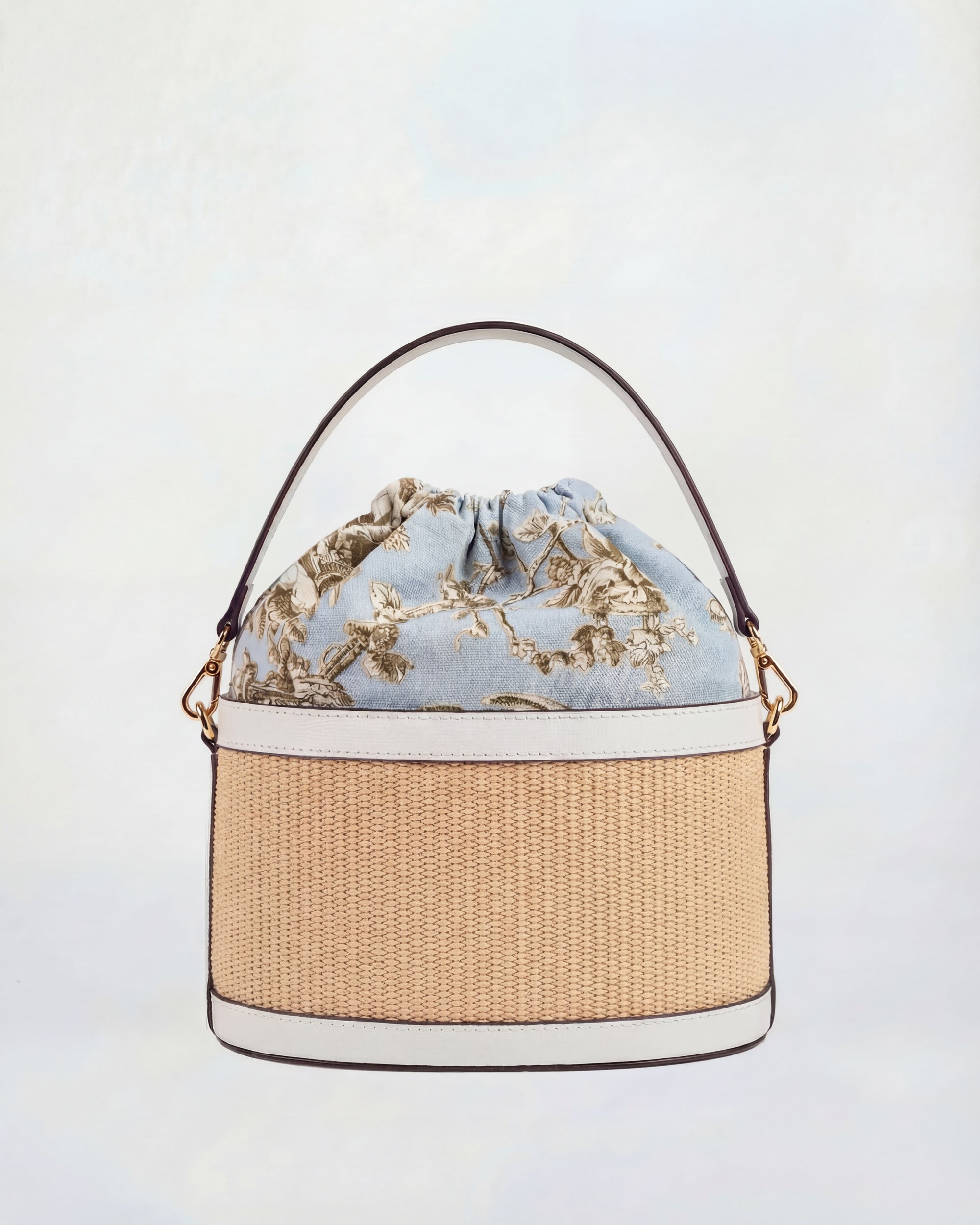 Peggy raffia white