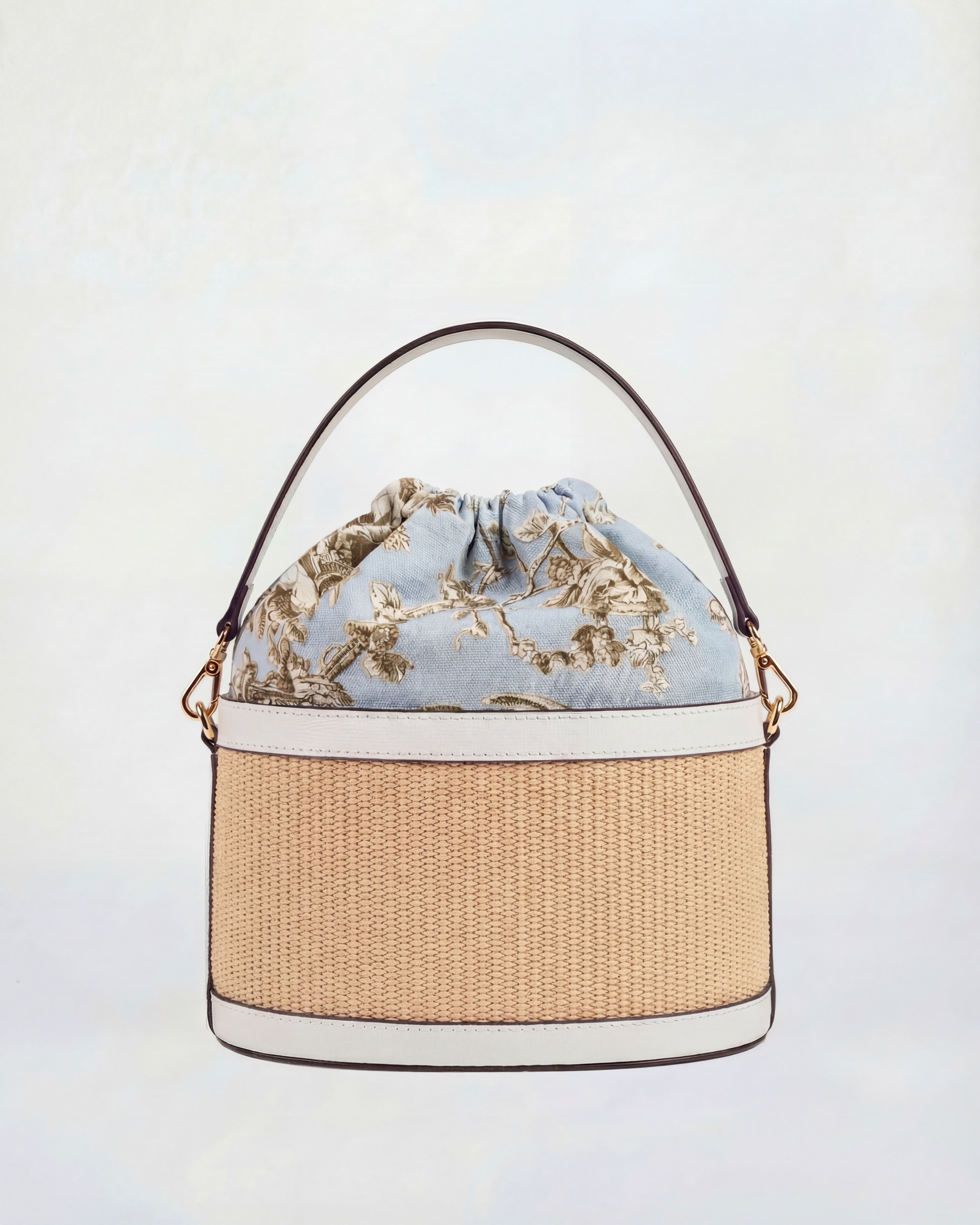 Peggy raffia white