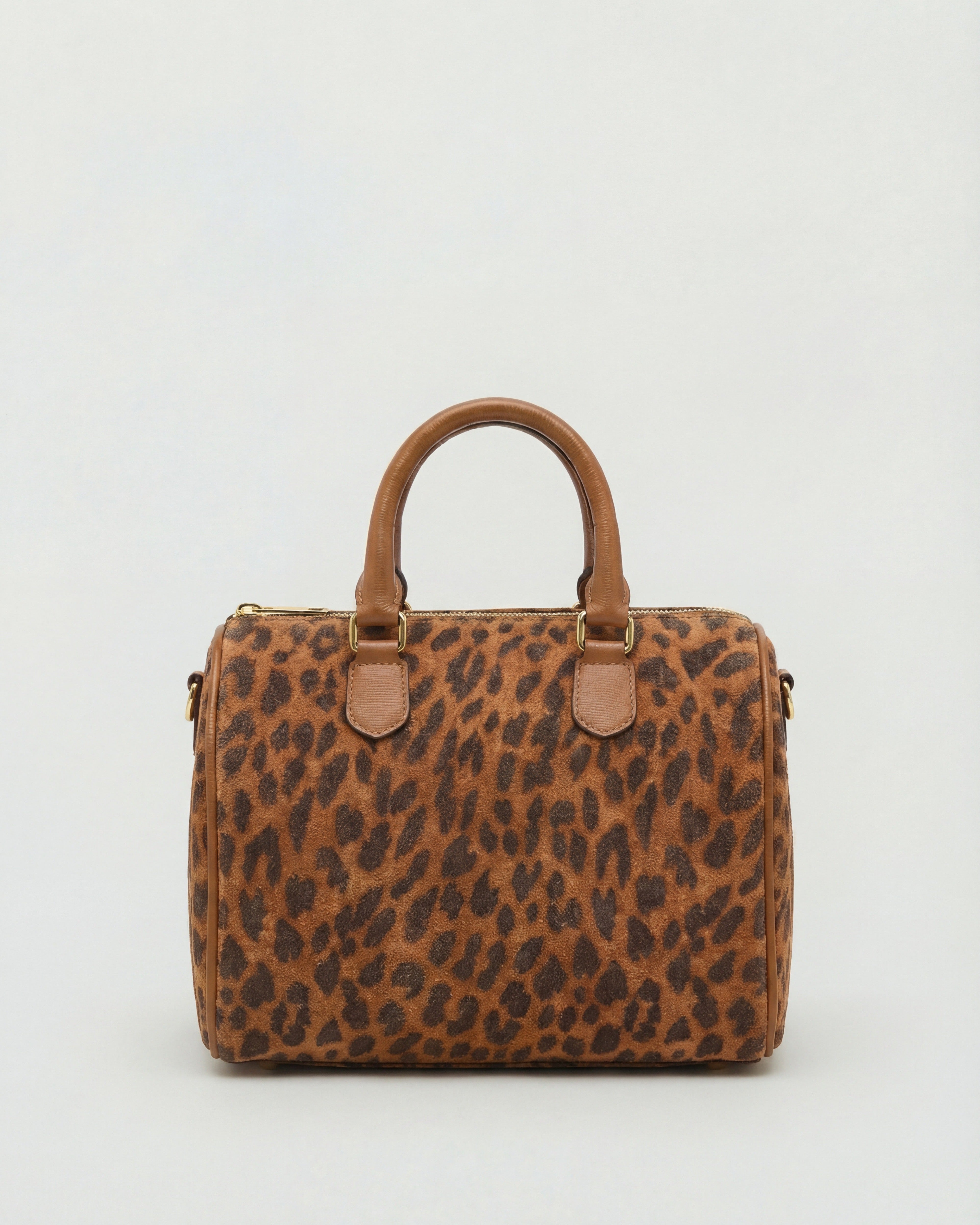 Béatrice suede leopard