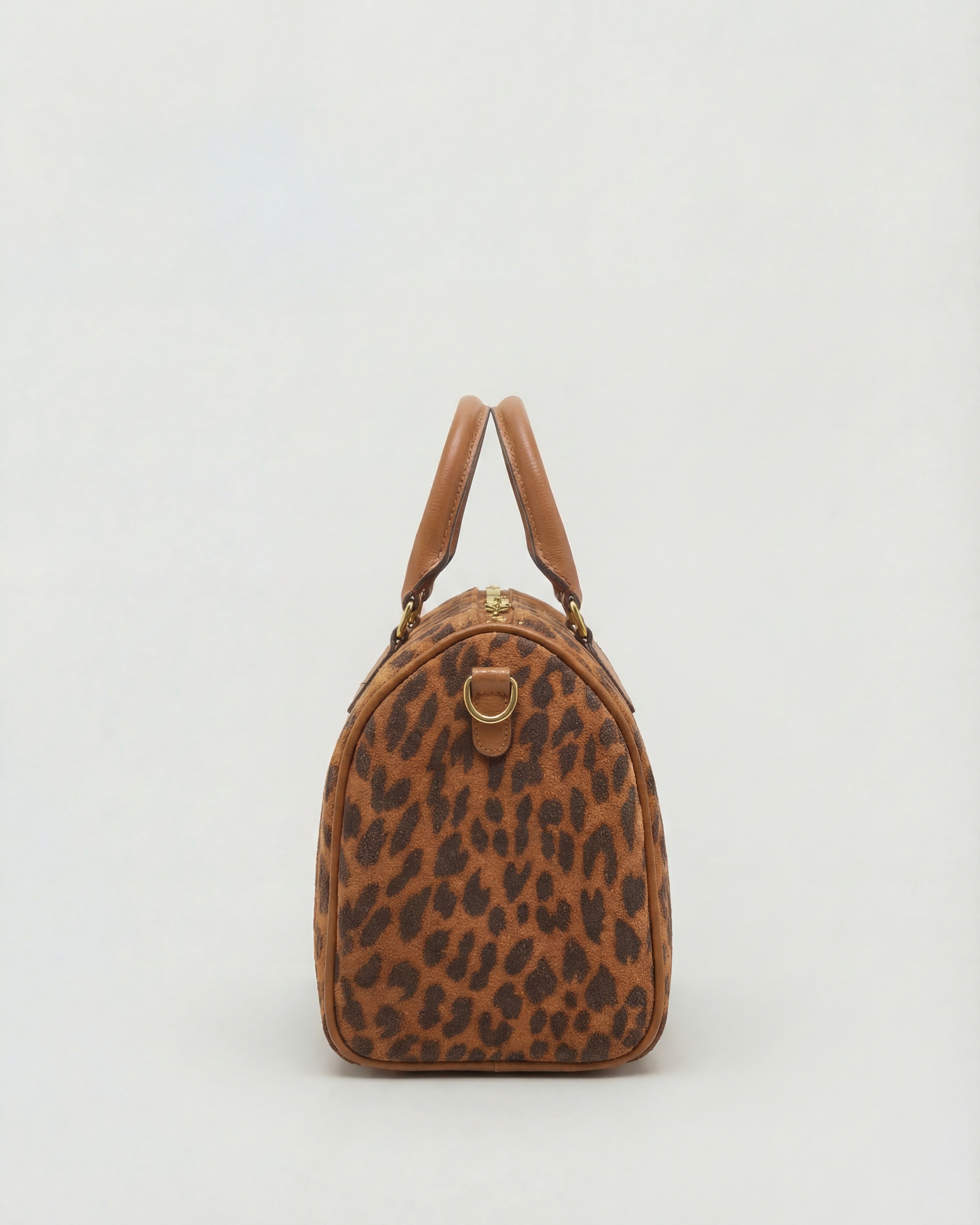 Béatrice suede leopard
