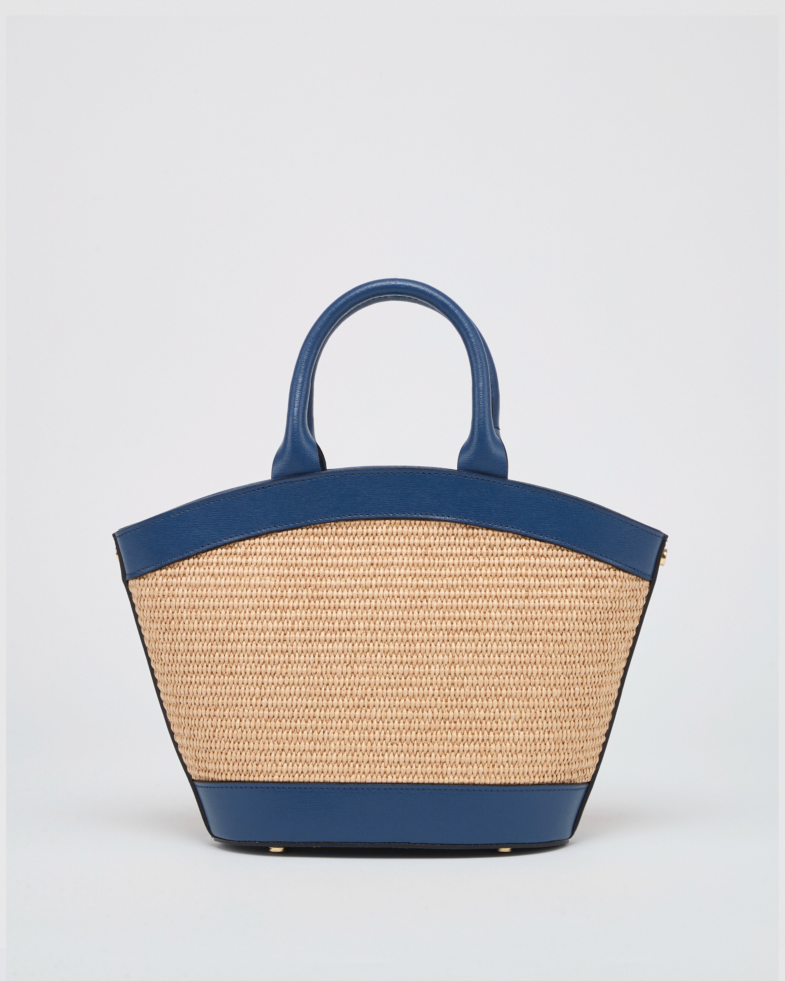 Mini Victoire raphia bleu