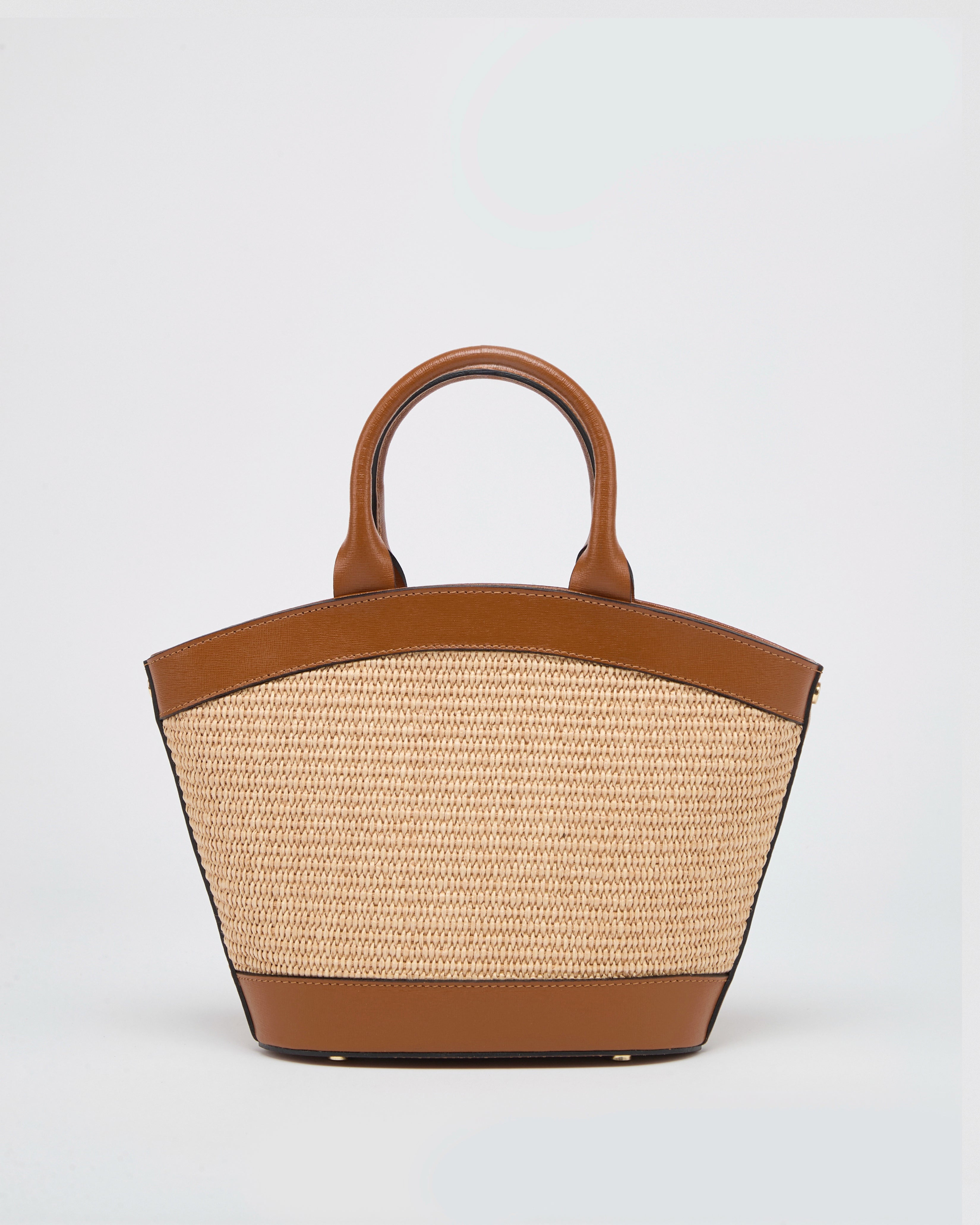 Mini Victoire raphia camel