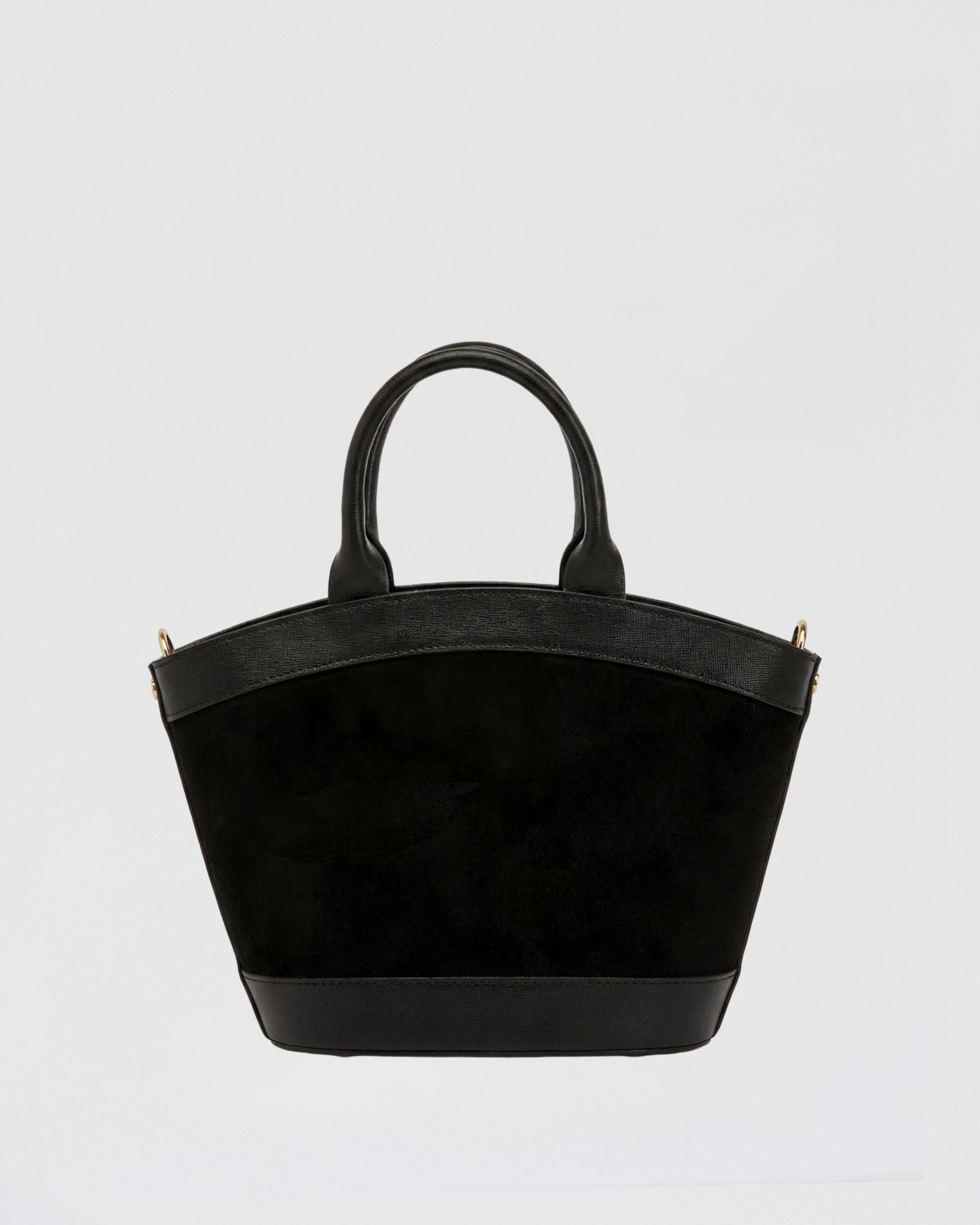 Mini Victoire suede nero