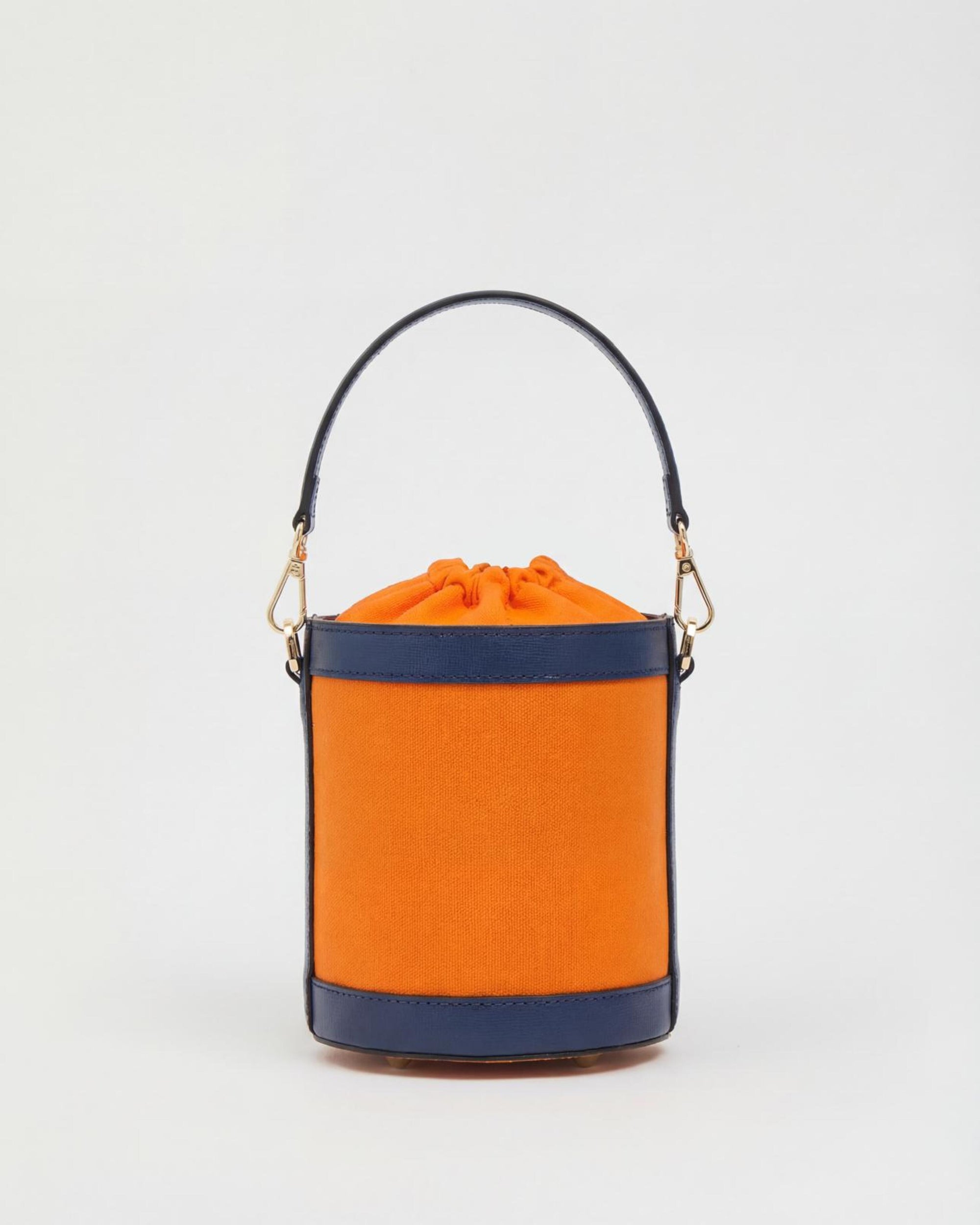 Angèle canvas arancione blu