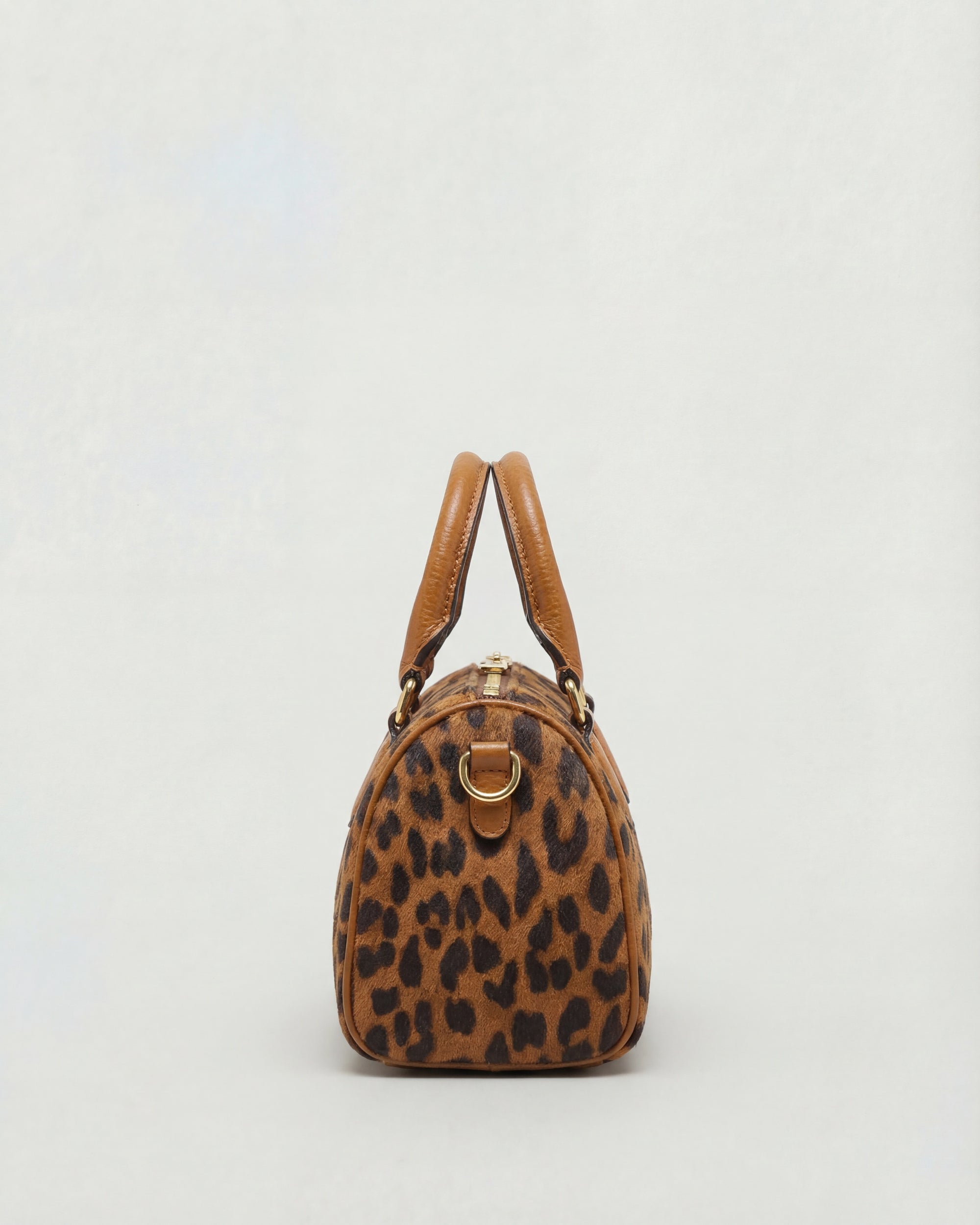 Mini Béatrice suede animalier