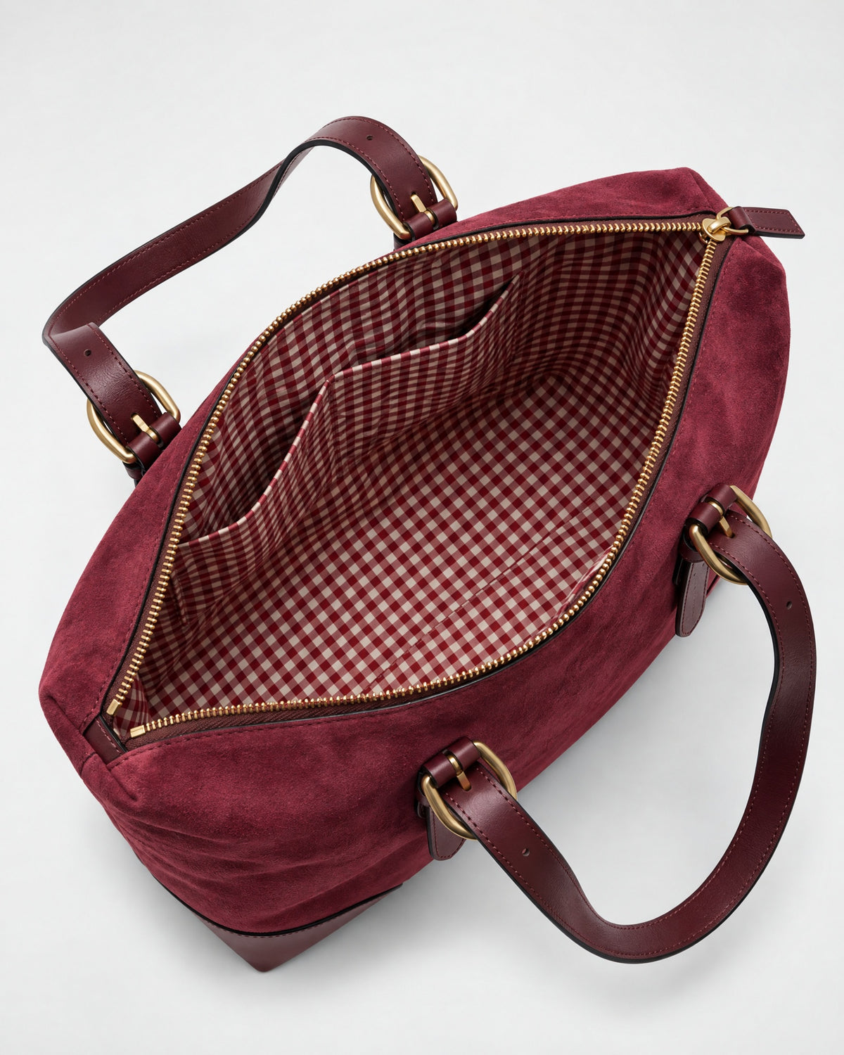 Manon suede bordeaux