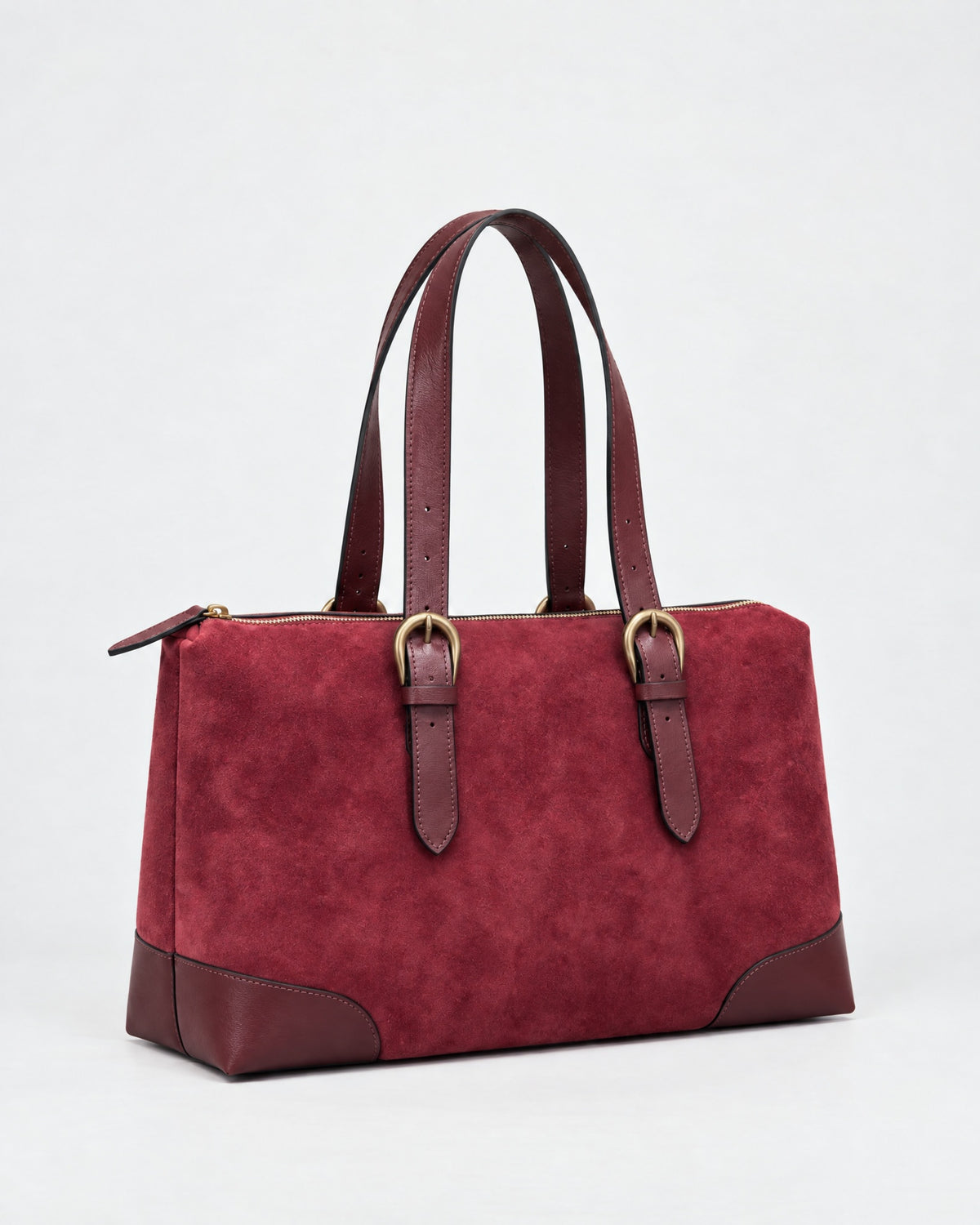 Manon suede bordeaux