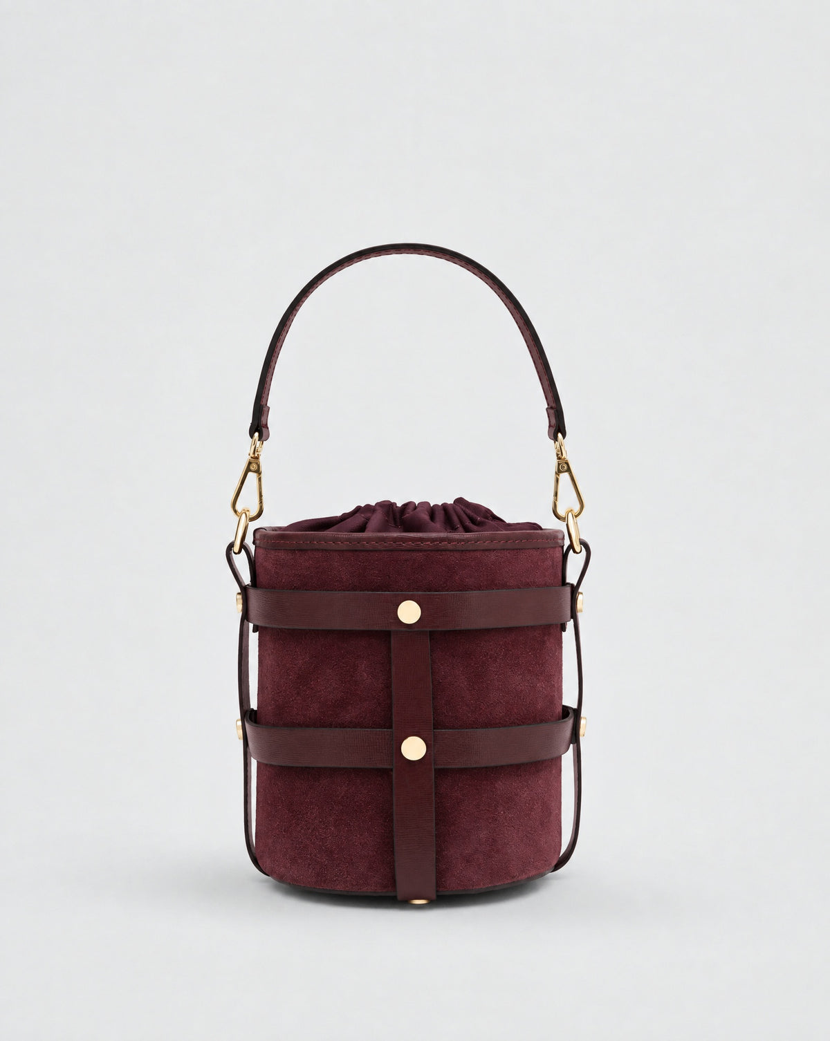 Lucie suede bordeaux
