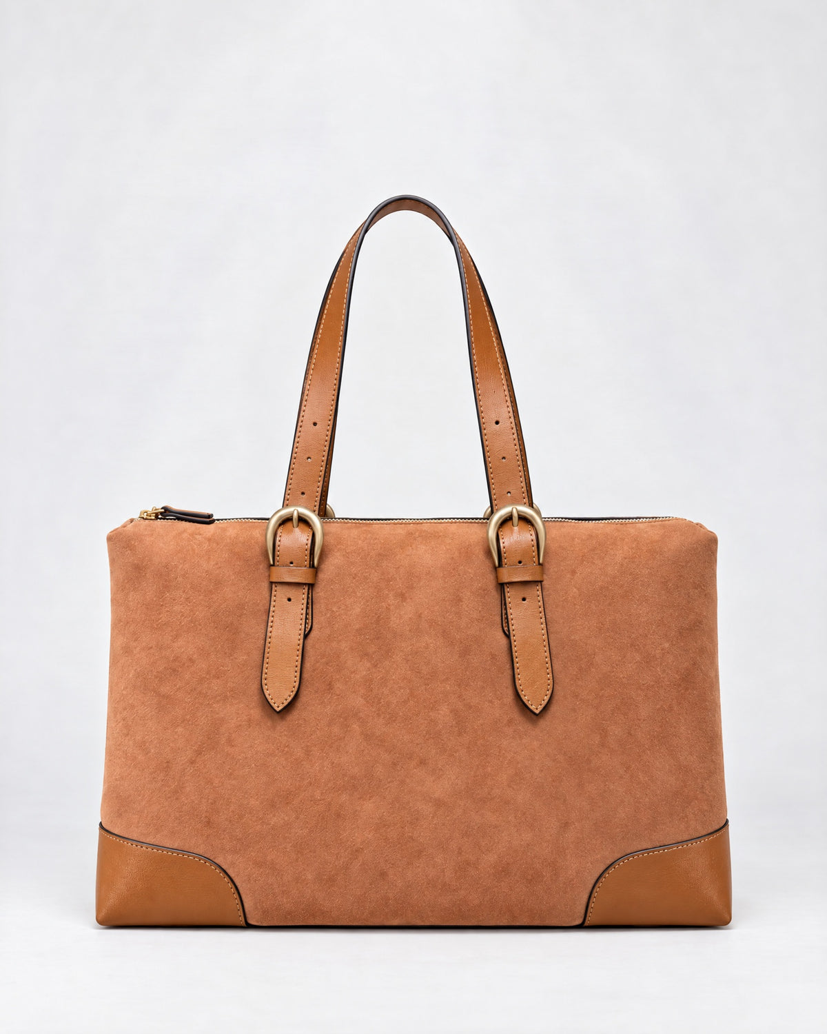 Manon en daim camel