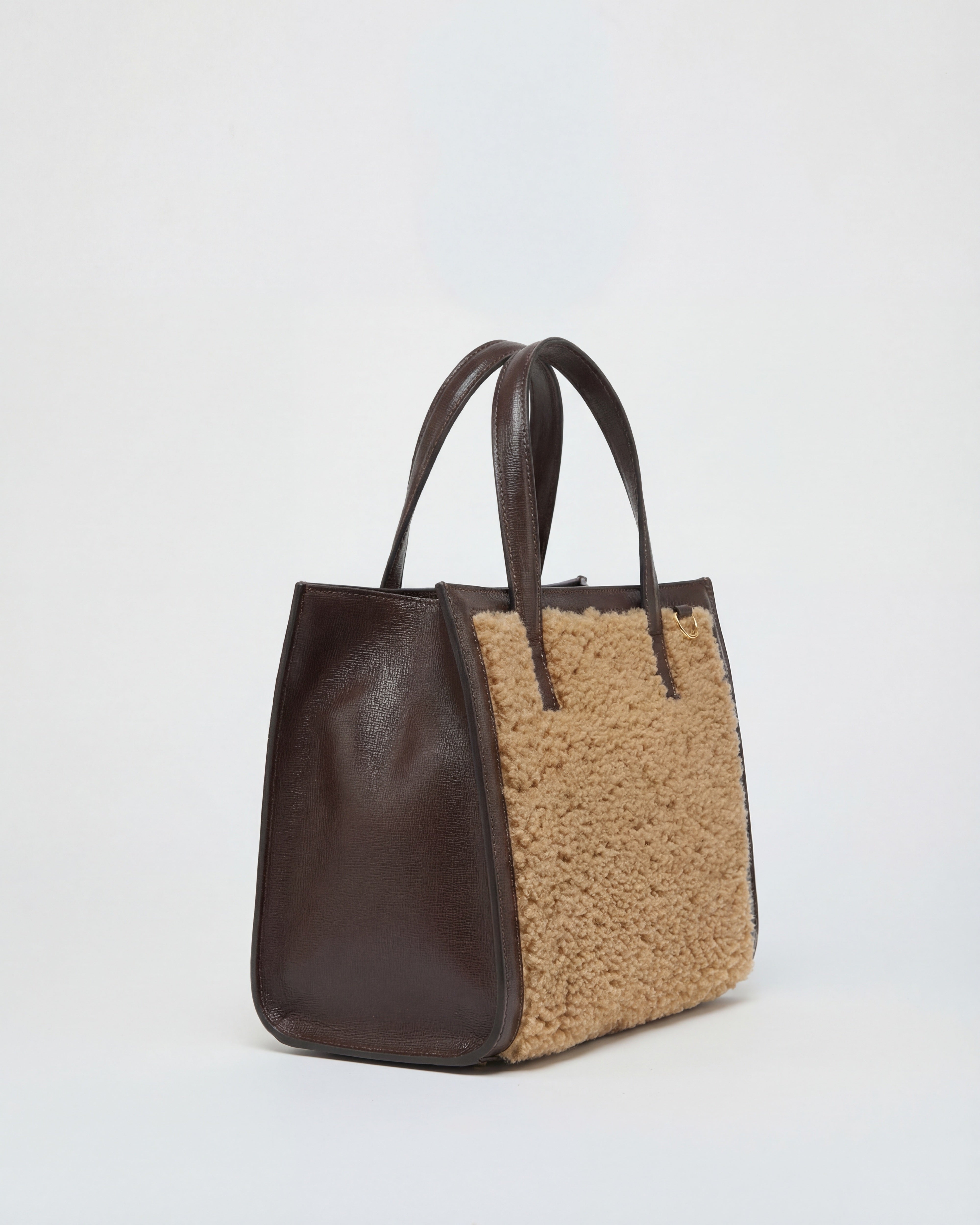 Sophie shearling marrone