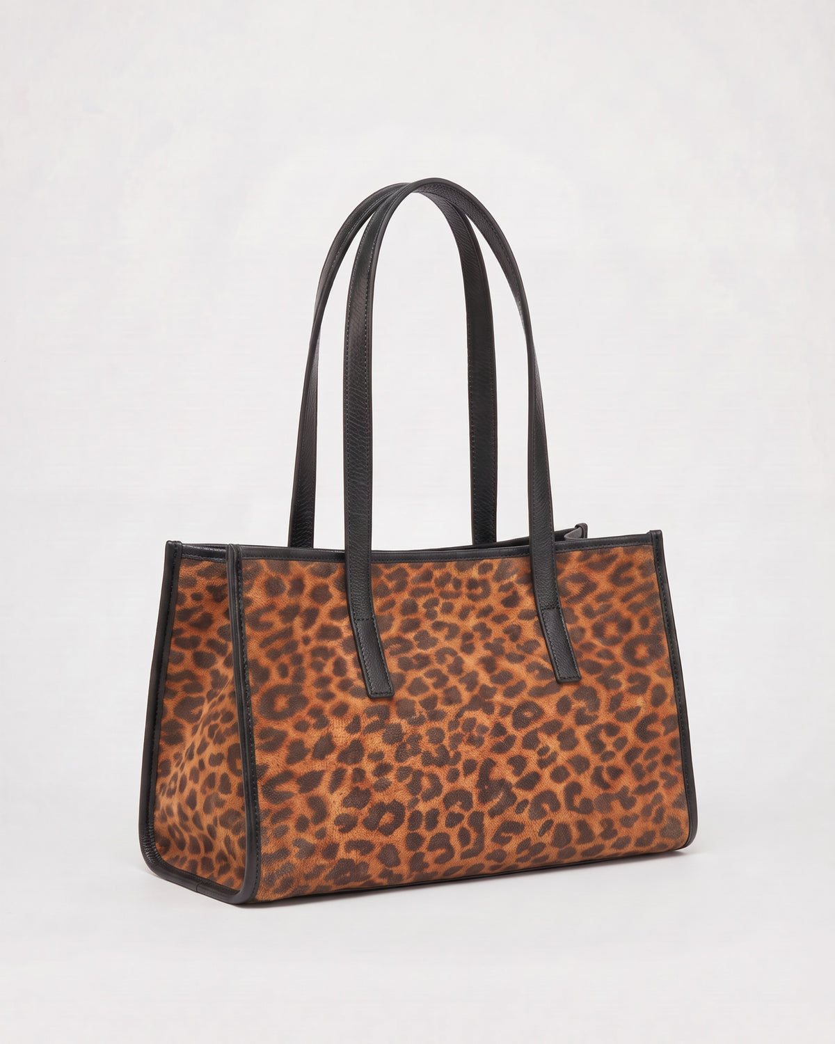 Mini Camille leopard black 