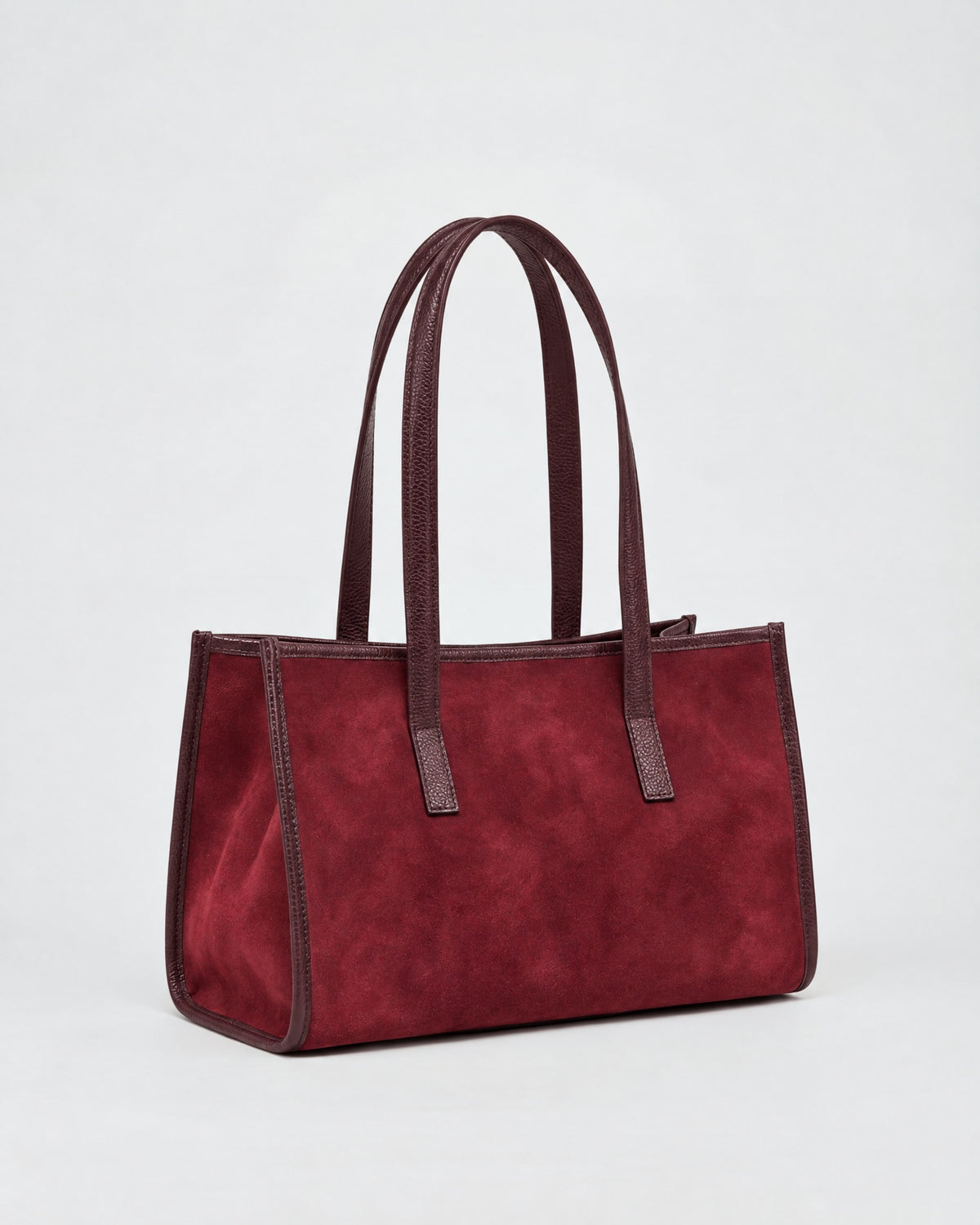 Mini Camille suede bordeaux