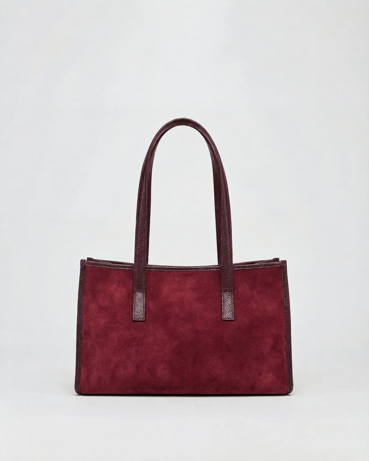 Mini Camille suede bordeaux