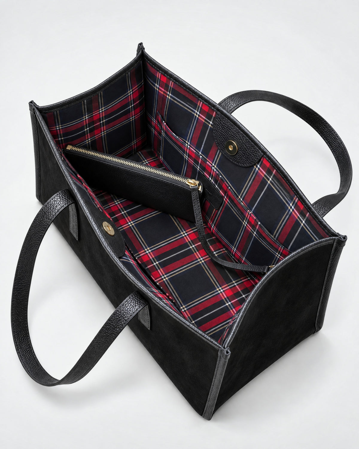 Mini Camille suede black