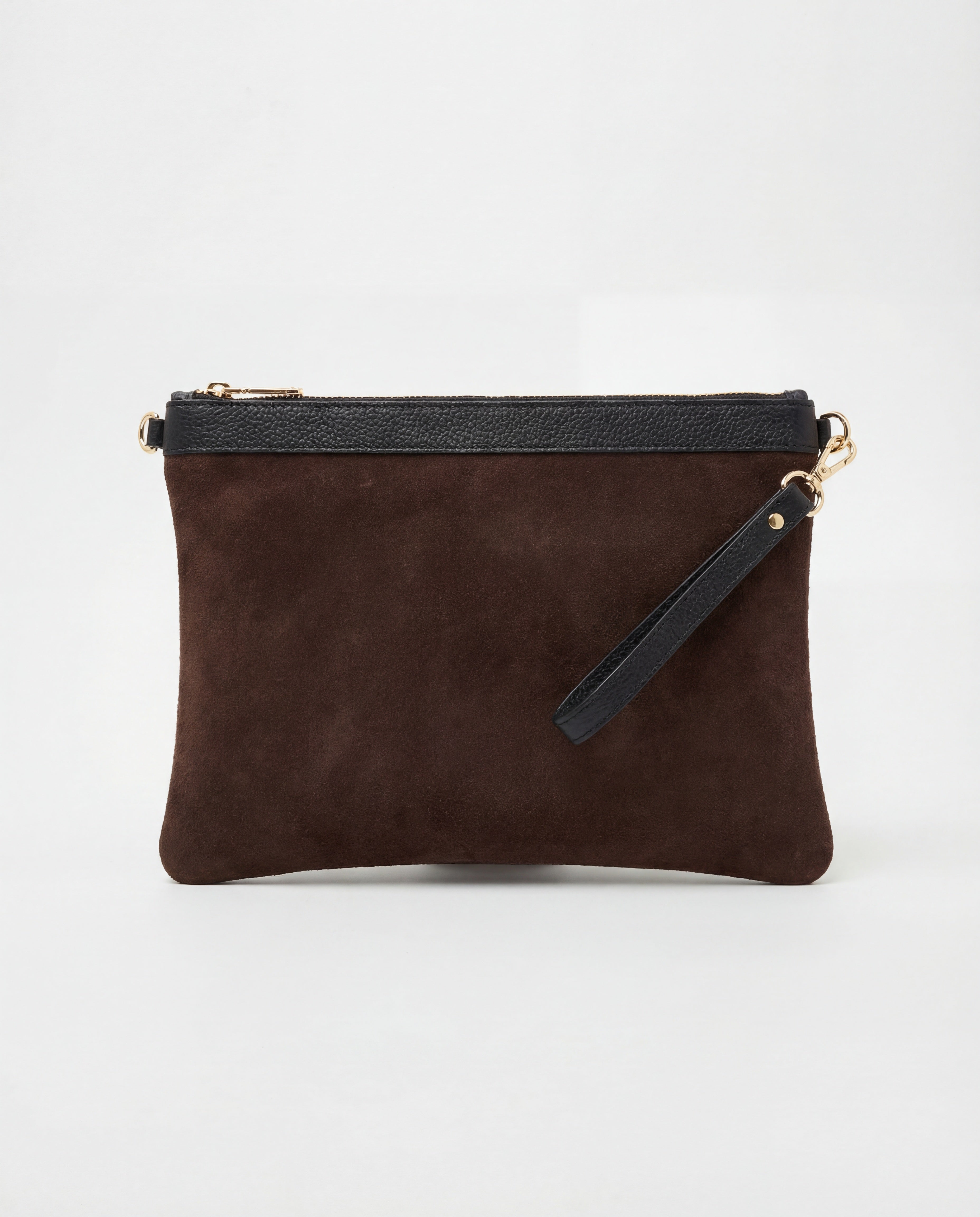 Anne suede marrone nero