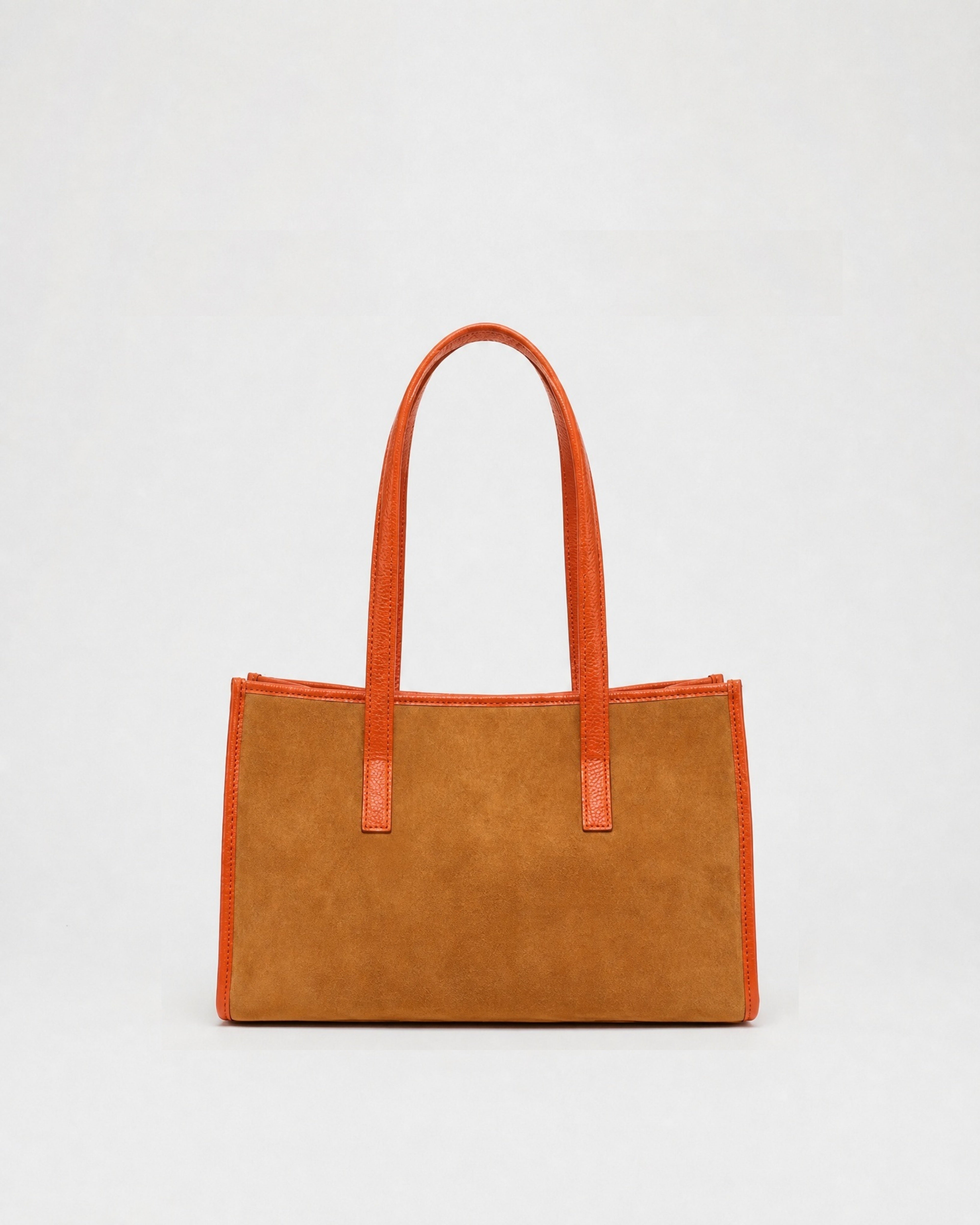 Mini Camille suede arancione