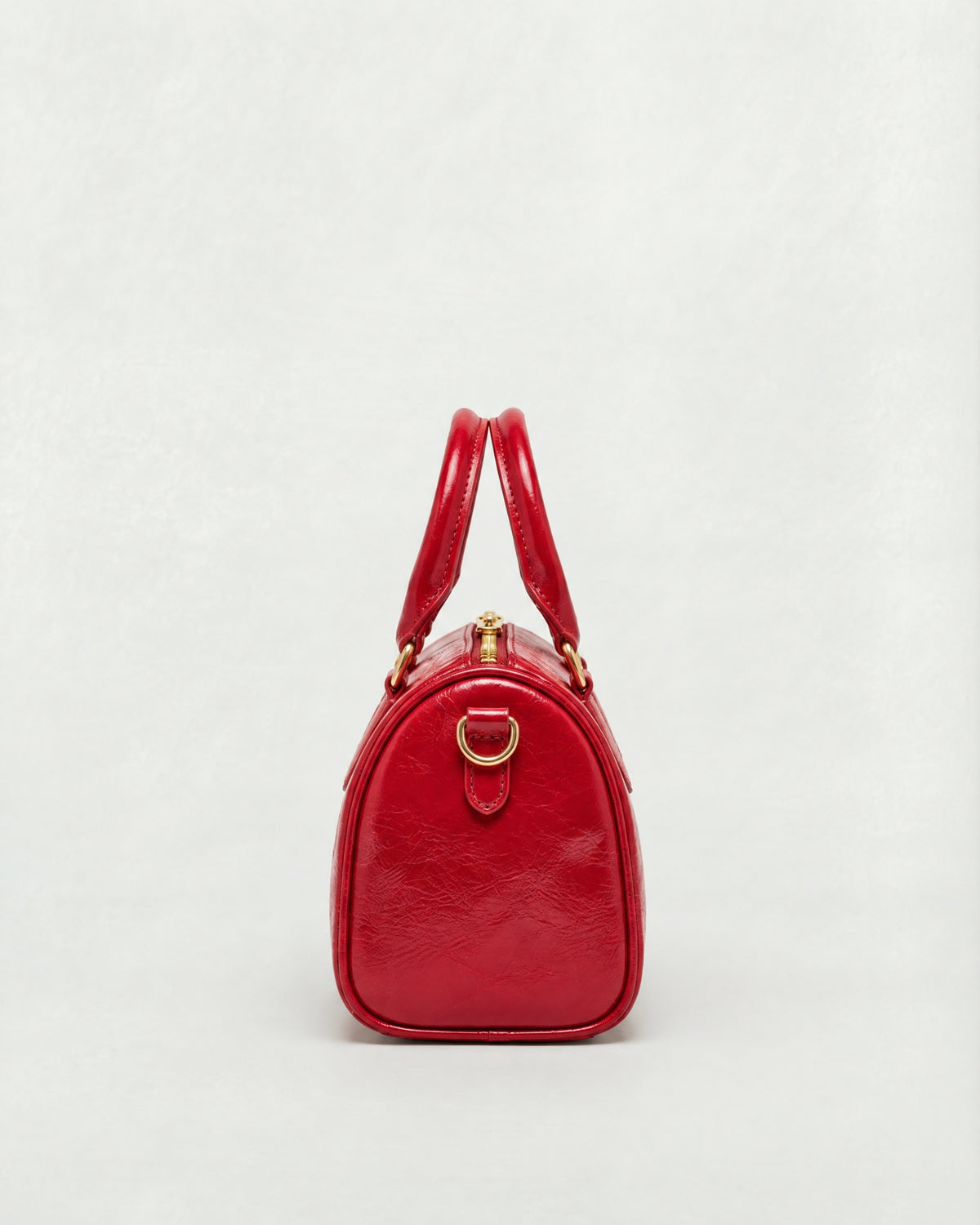 Mini Béatrice patent red