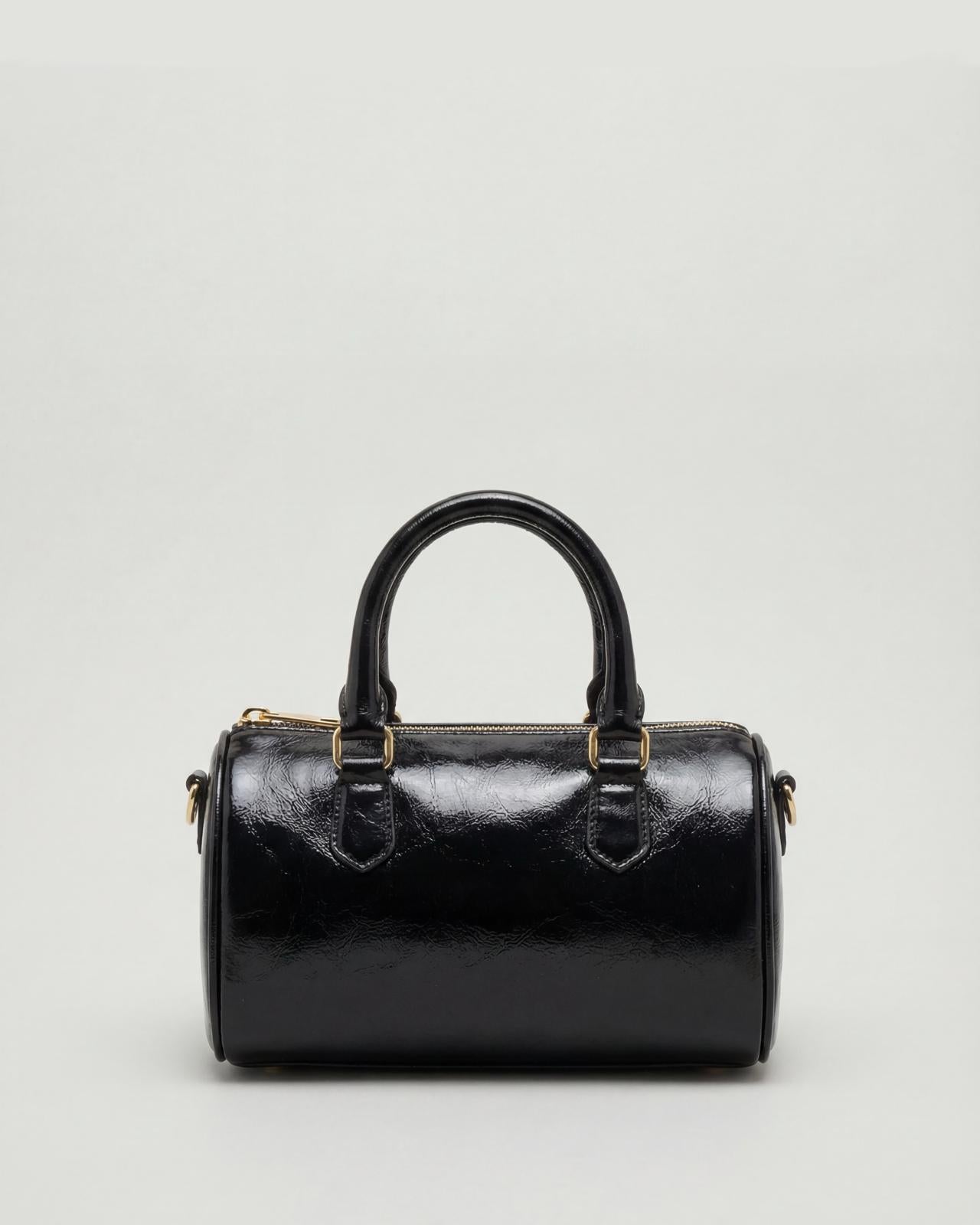 Mini Béatrice vernice nero