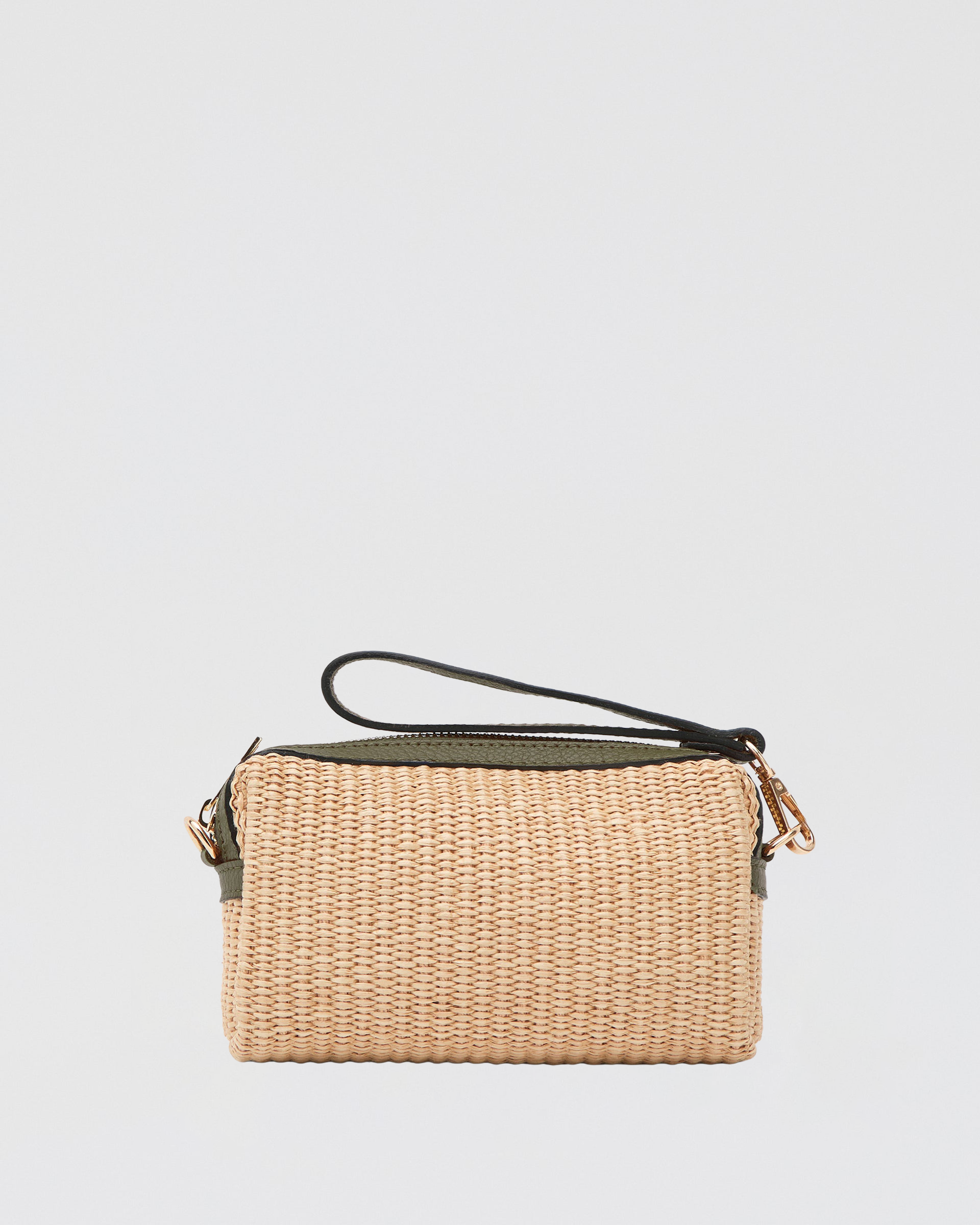 Virginie raffia green